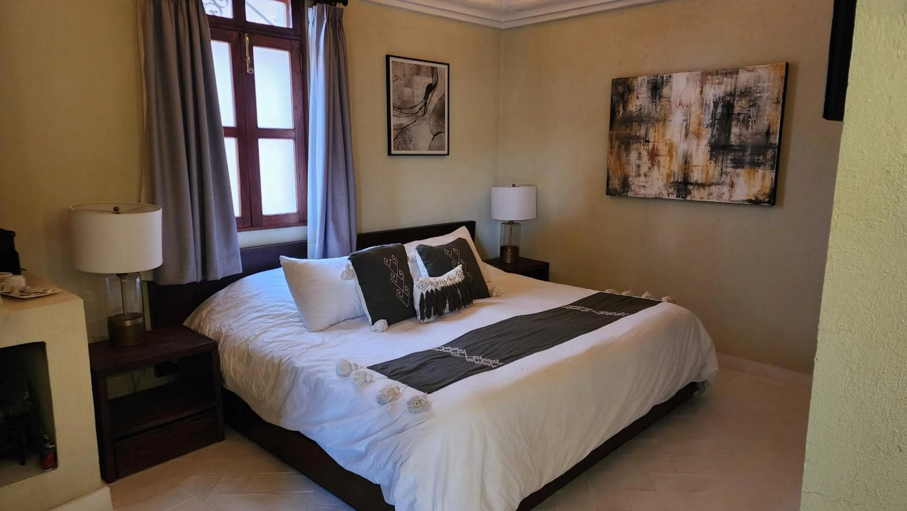 Bed in Mansion San Miguel