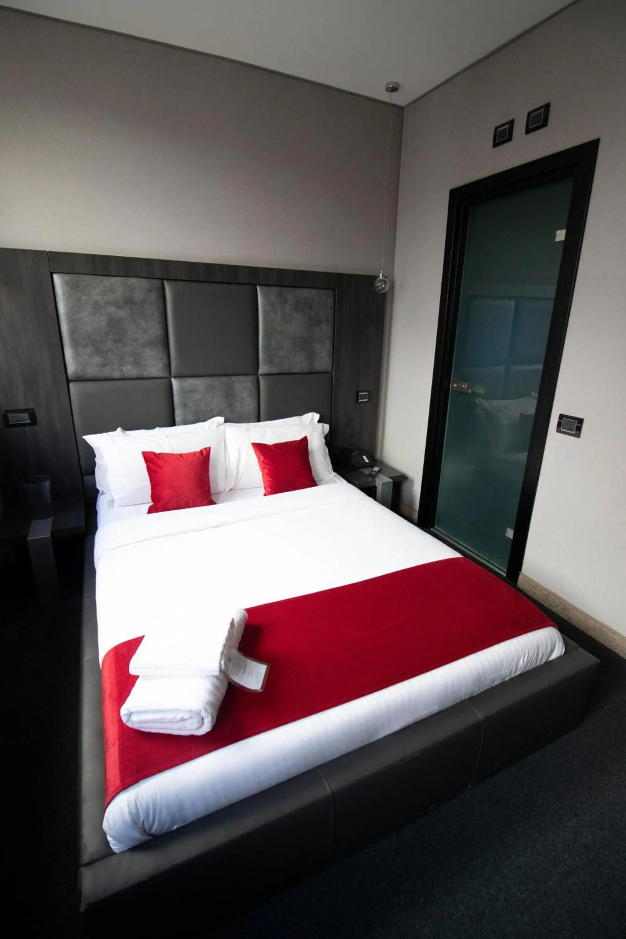 Bed in The Bryson Hotel