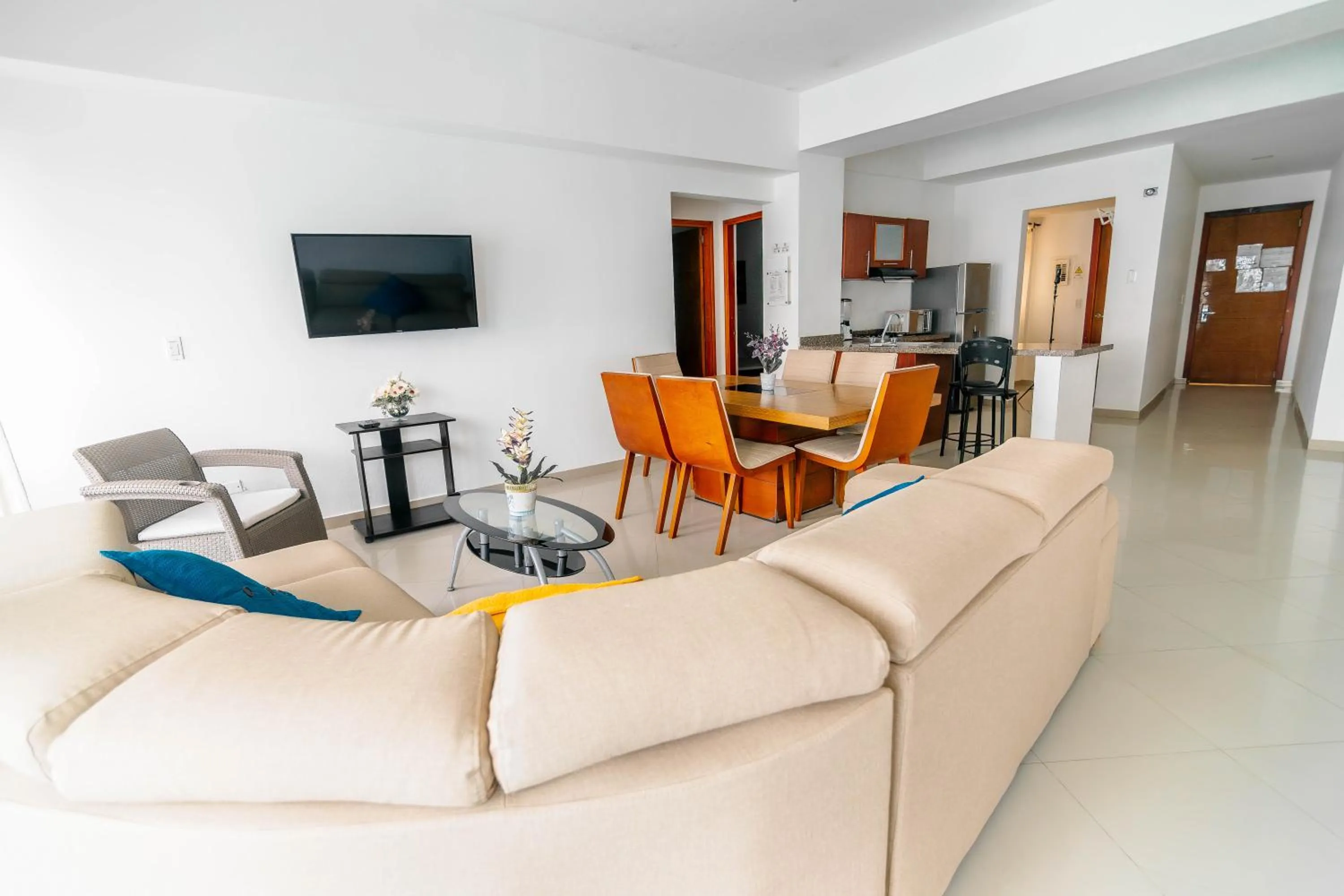 Living room in Apartamento Unik Cartagena Edificio Poseidón