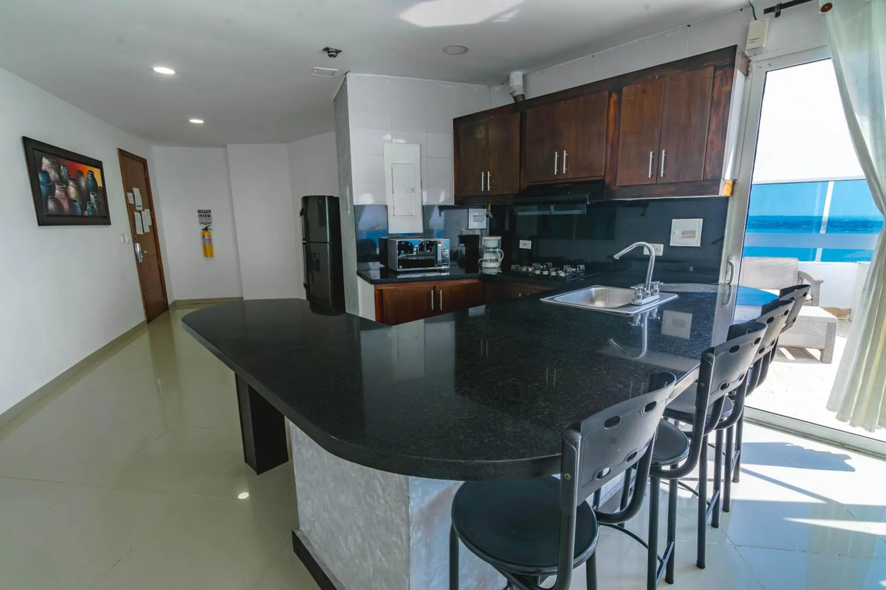kitchen in Apartamento Unik Cartagena Edificio Poseidón
