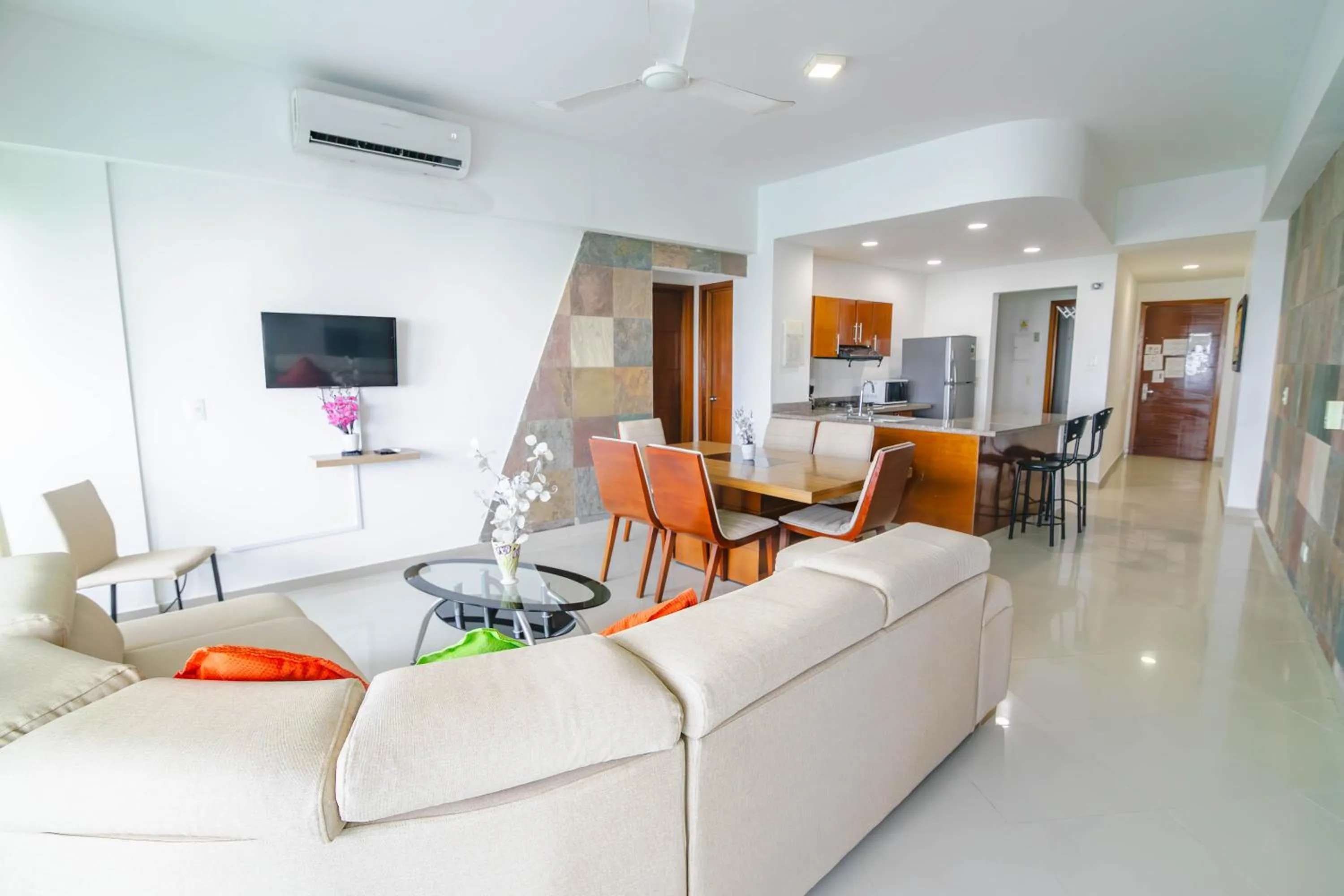 Living room in Apartamento Unik Cartagena Edificio Poseidón