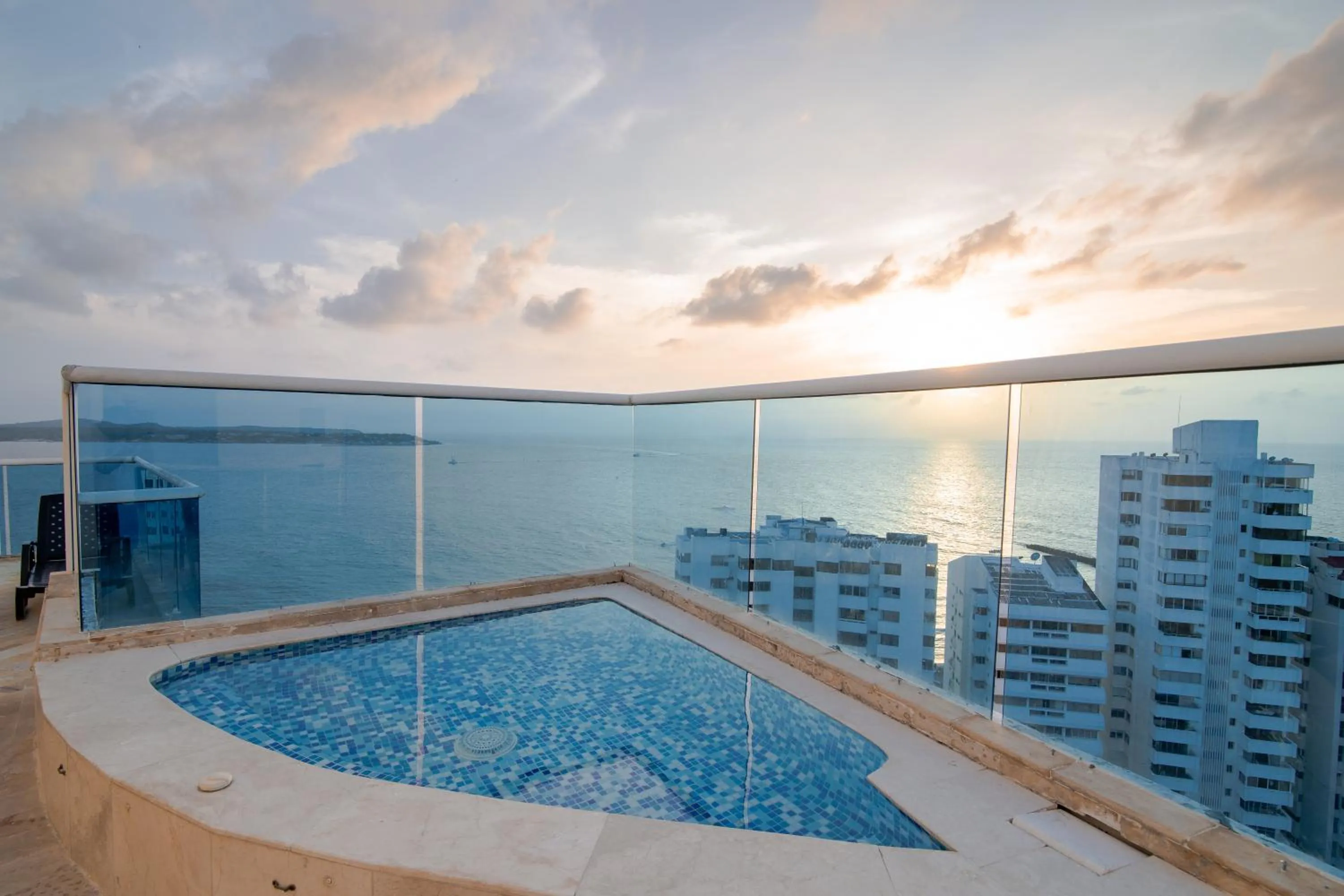 Sea view in Apartamento Unik Cartagena Edificio Poseidón