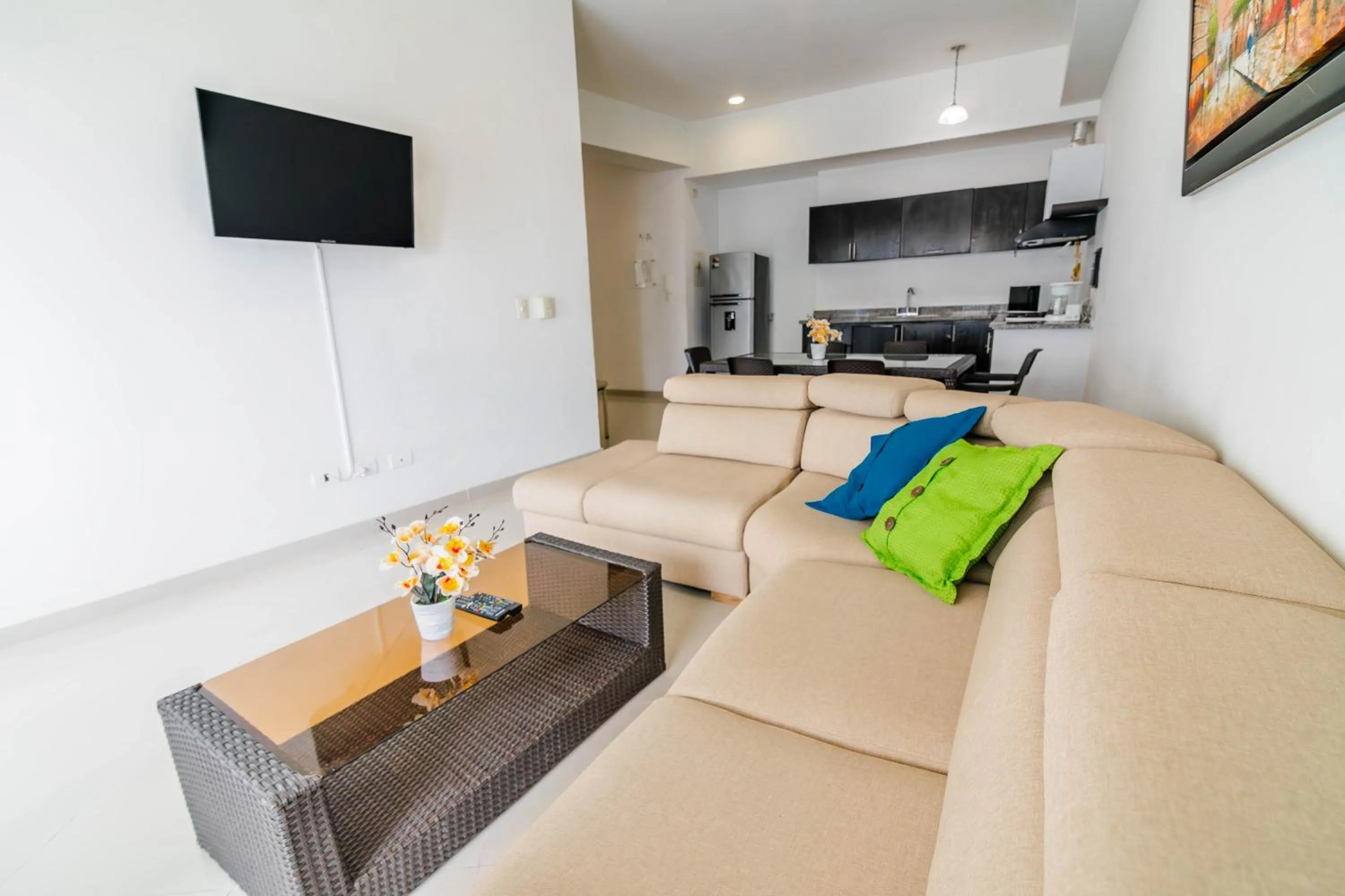 Living room in Apartamento Unik Cartagena Edificio Poseidón