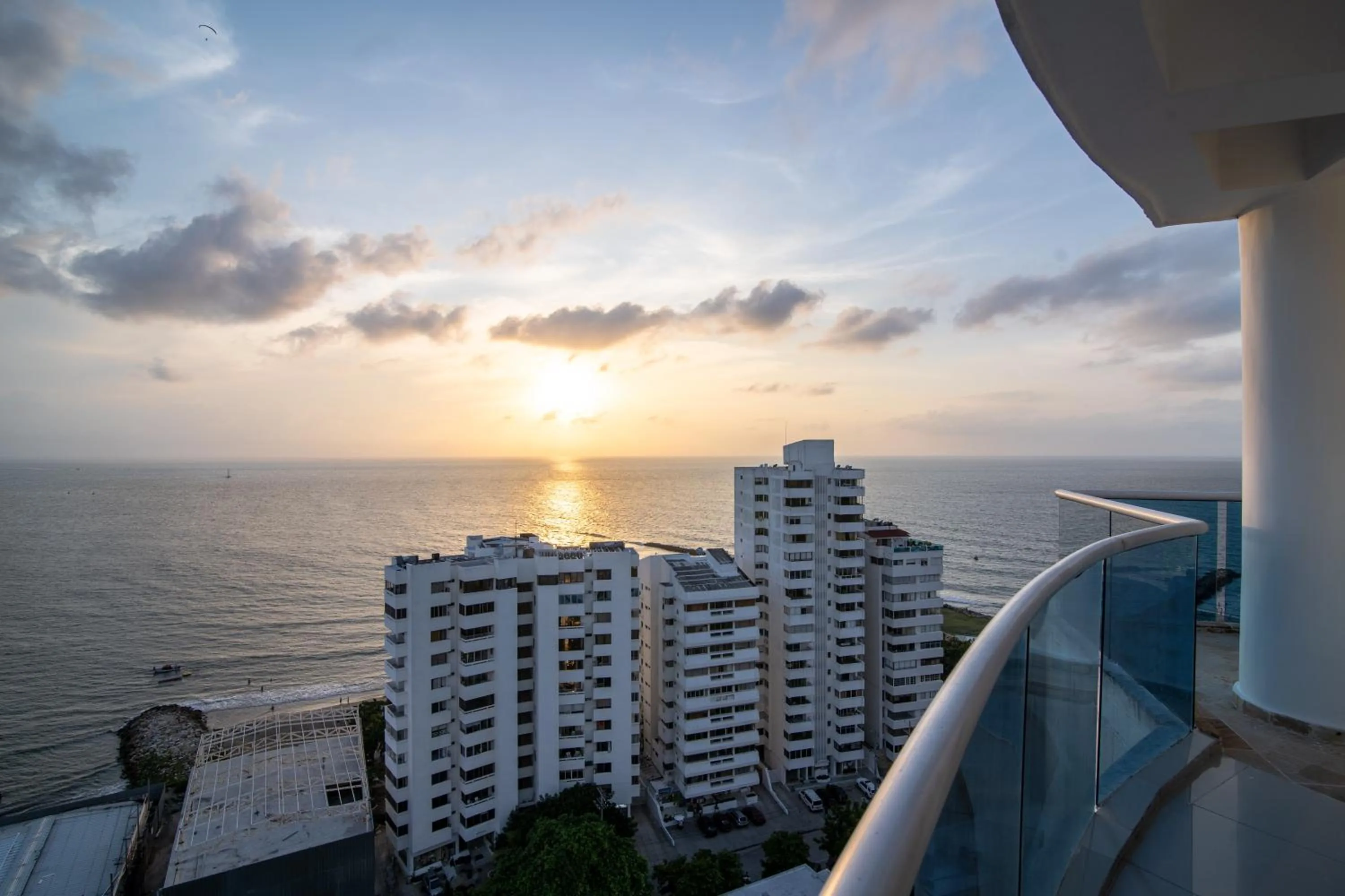 Balcony/Terrace in Apartamento Unik Cartagena Edificio Poseidón