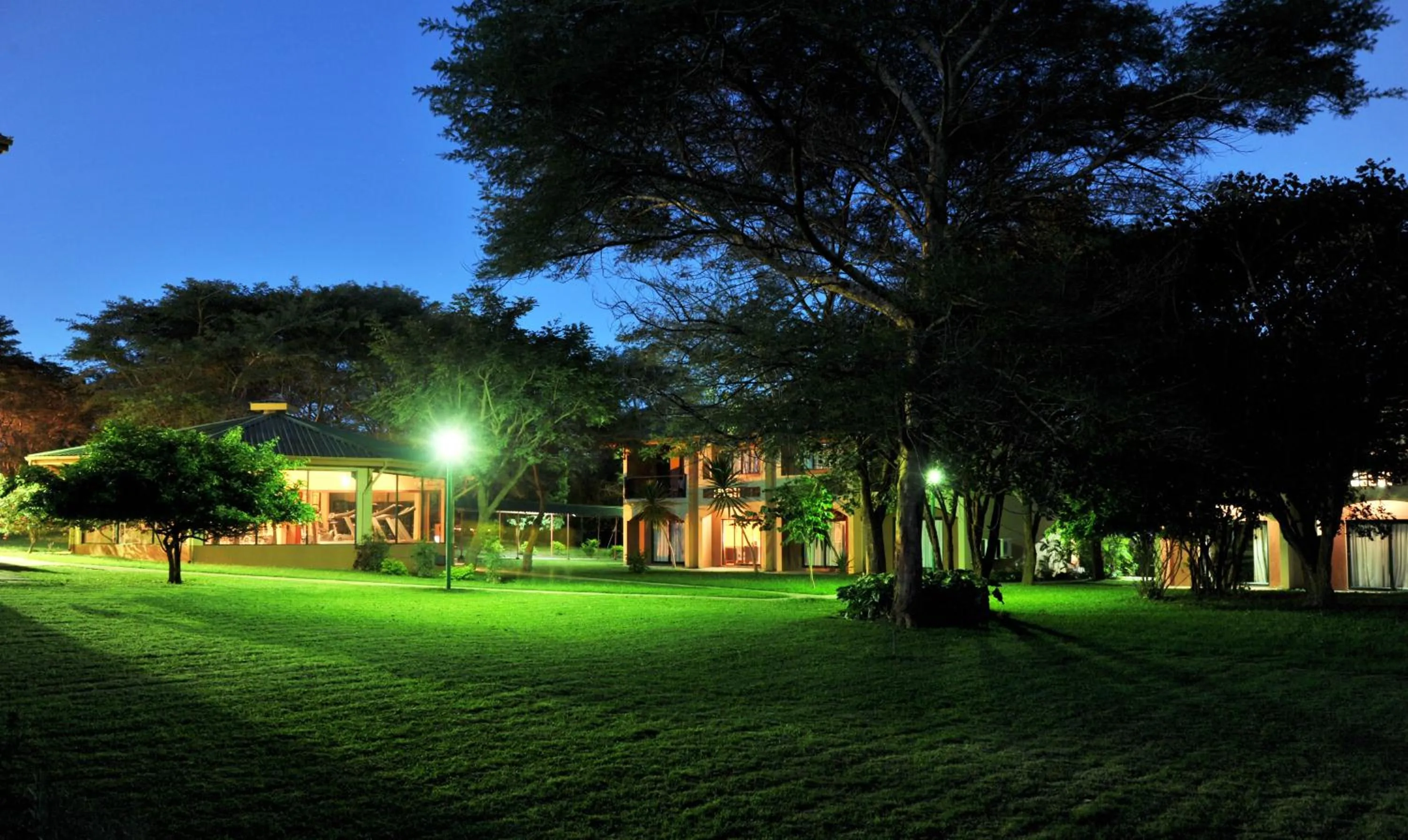Property building in M'kango Golfview Hotel