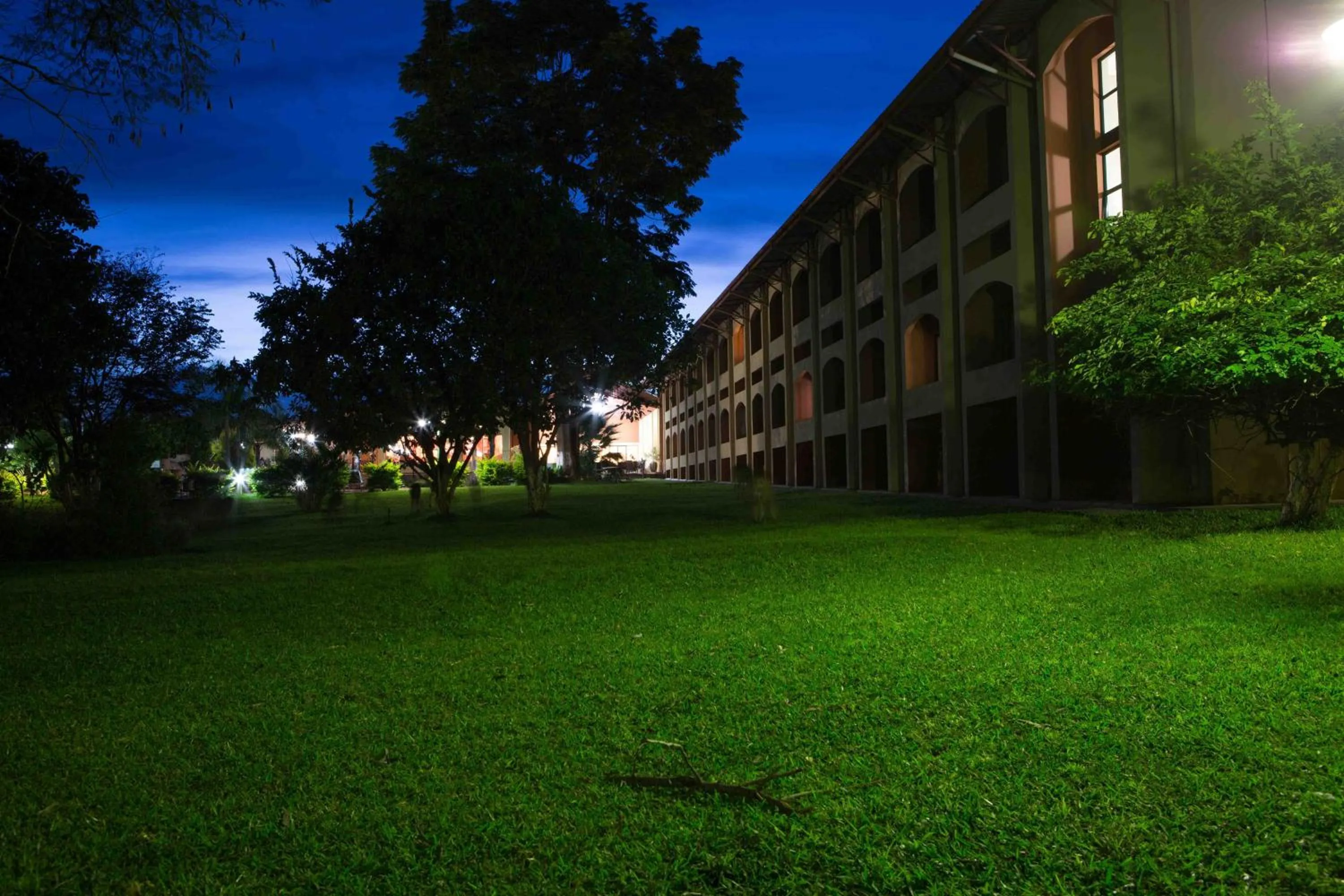 Property building in M'kango Golfview Hotel