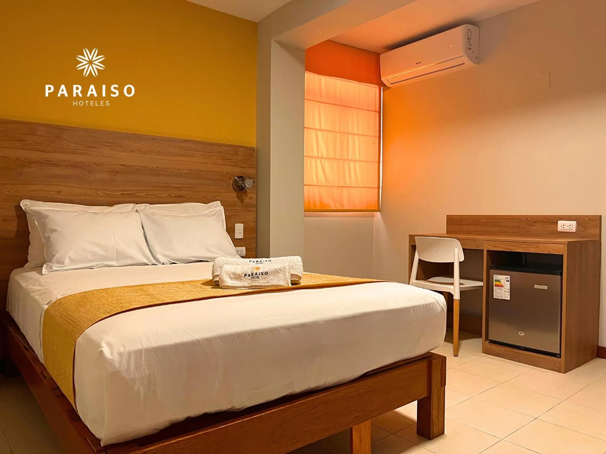 air conditioner, Bed in Hoteles Paraiso CHICLAYO