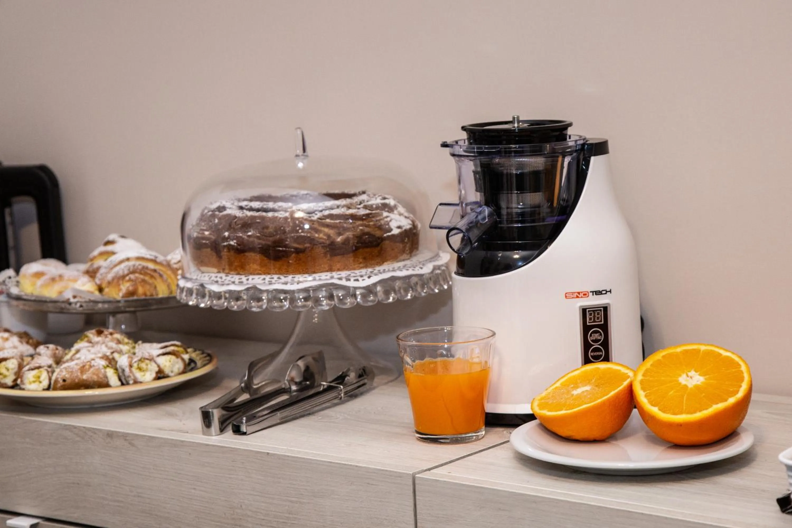 Food and drinks in Brio Bed & Breakfast