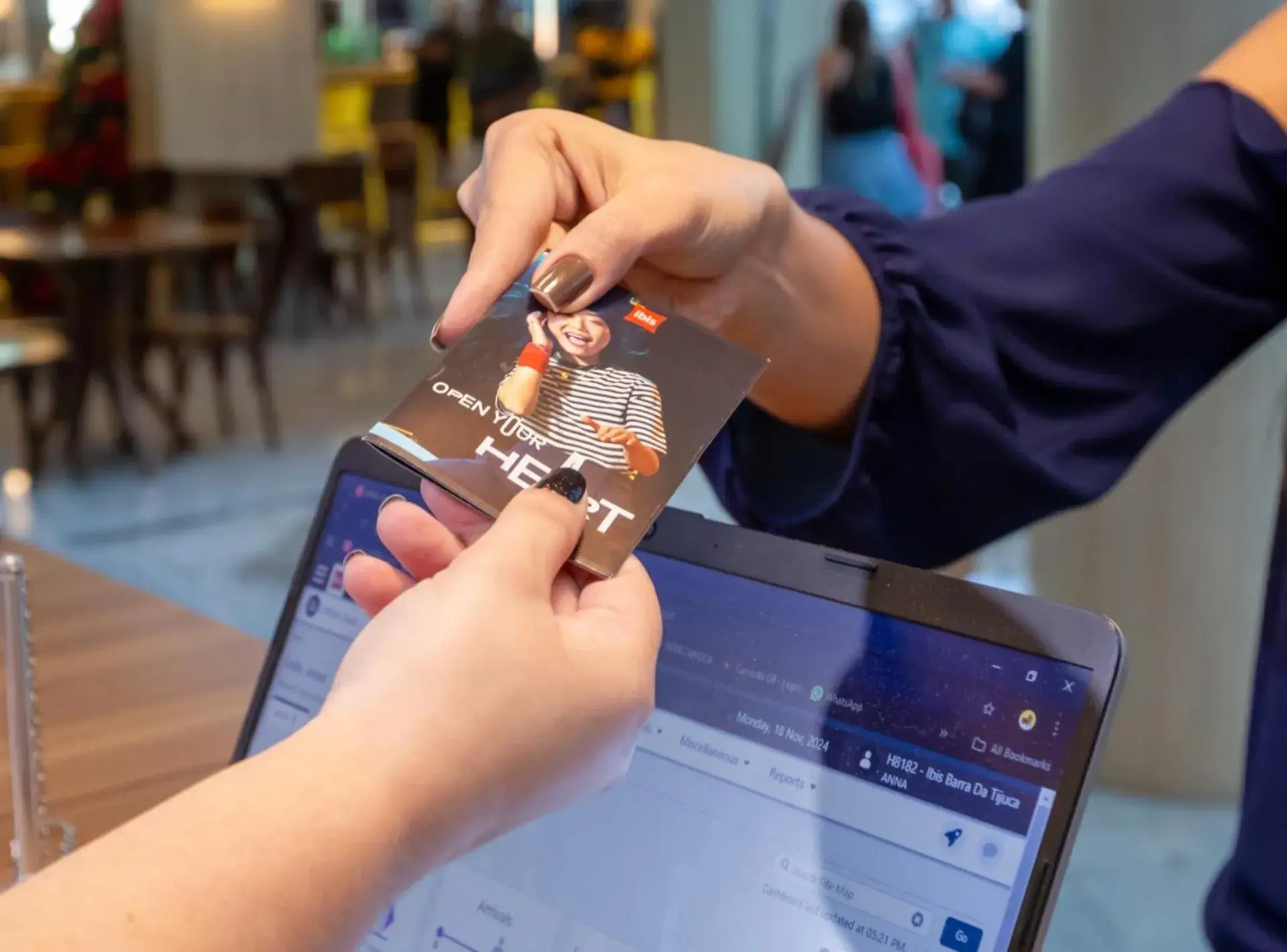 Lobby or reception in ibis Rio de Janeiro Barra da Tijuca Lobby or reception in ibis Rio de Janeiro Barra da Tijuca