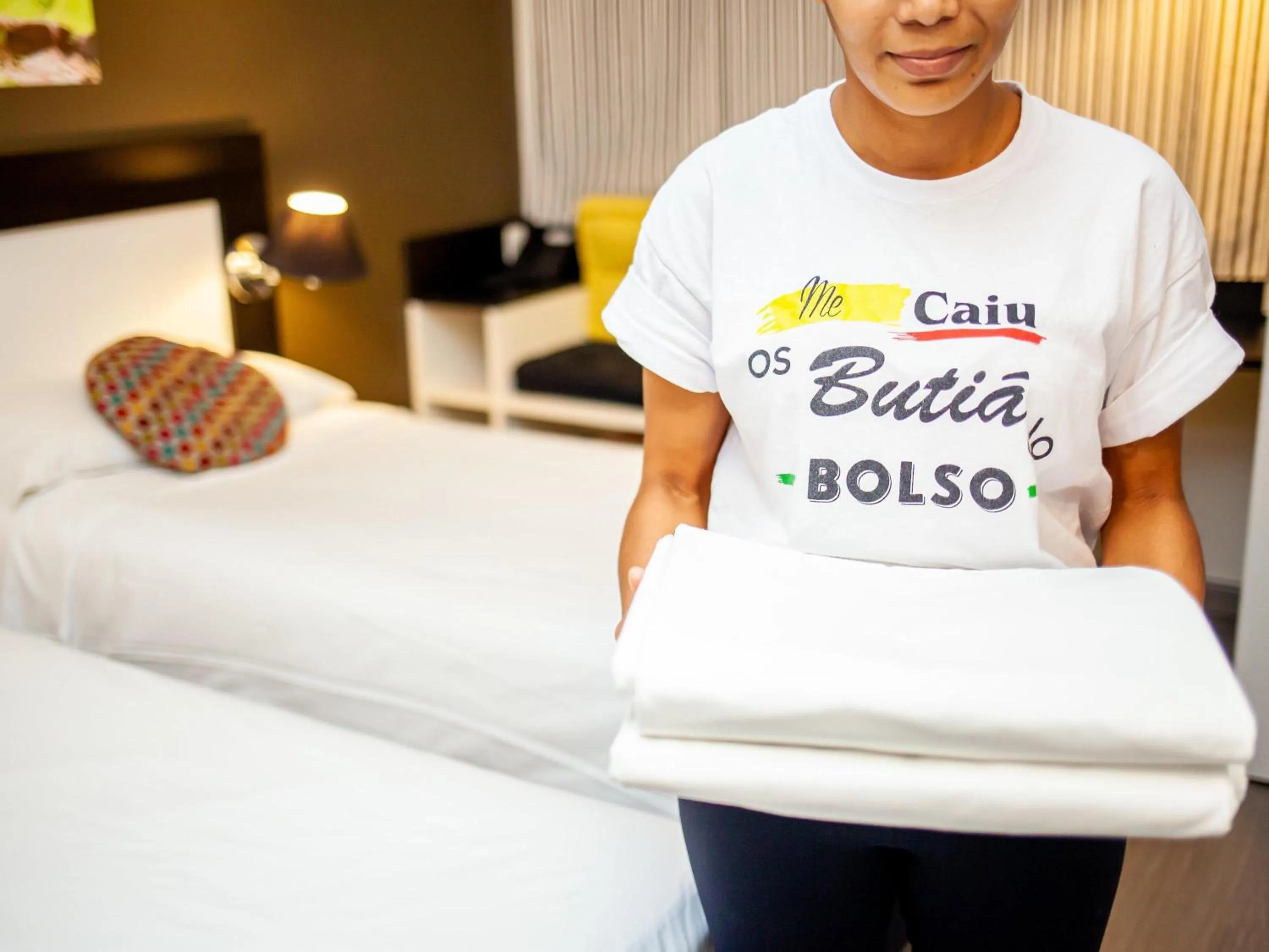 Bedroom, Bed in Ibis Styles Porto Alegre Centro