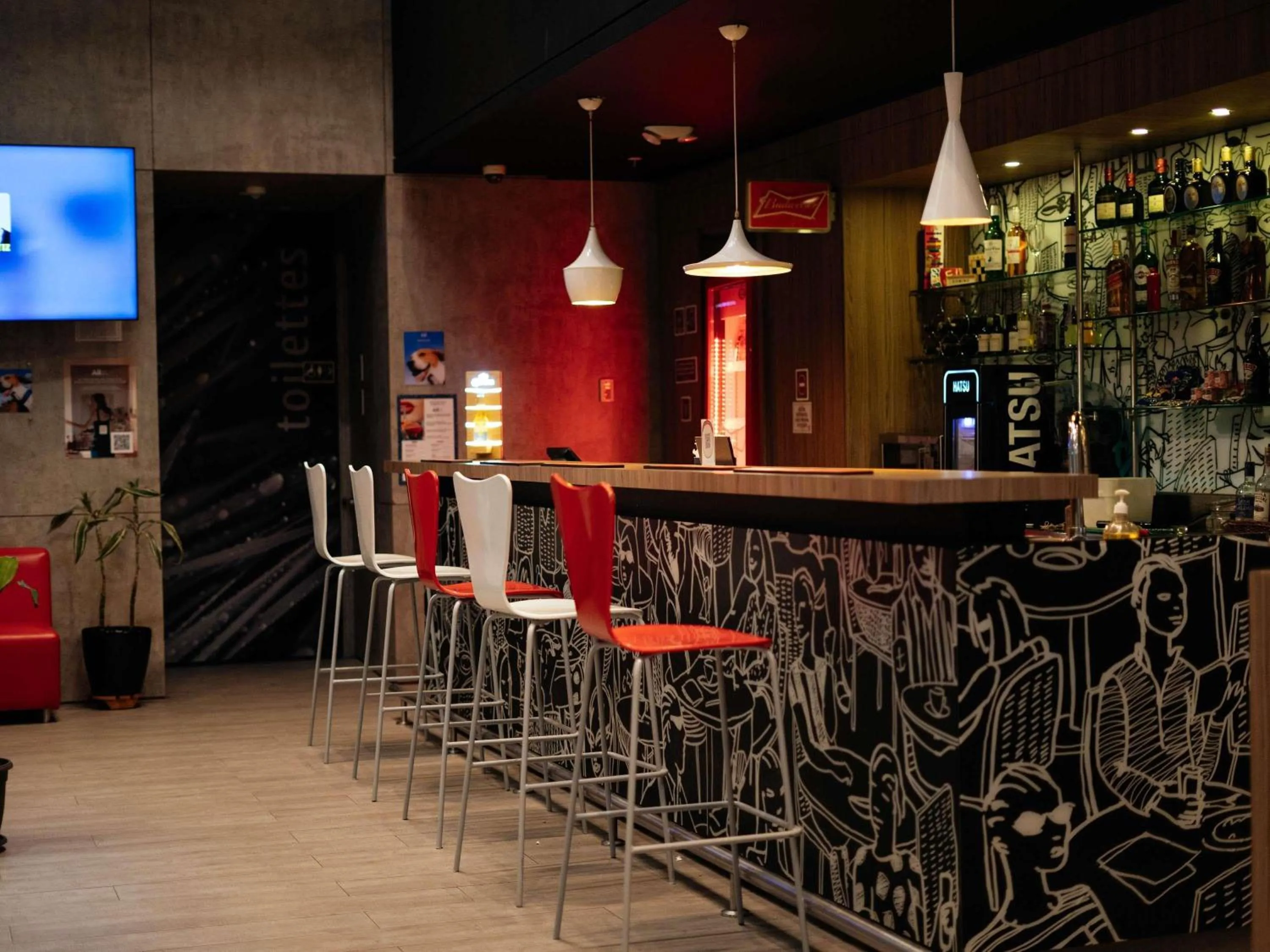 Lounge or bar in ibis Cartagena Marbella