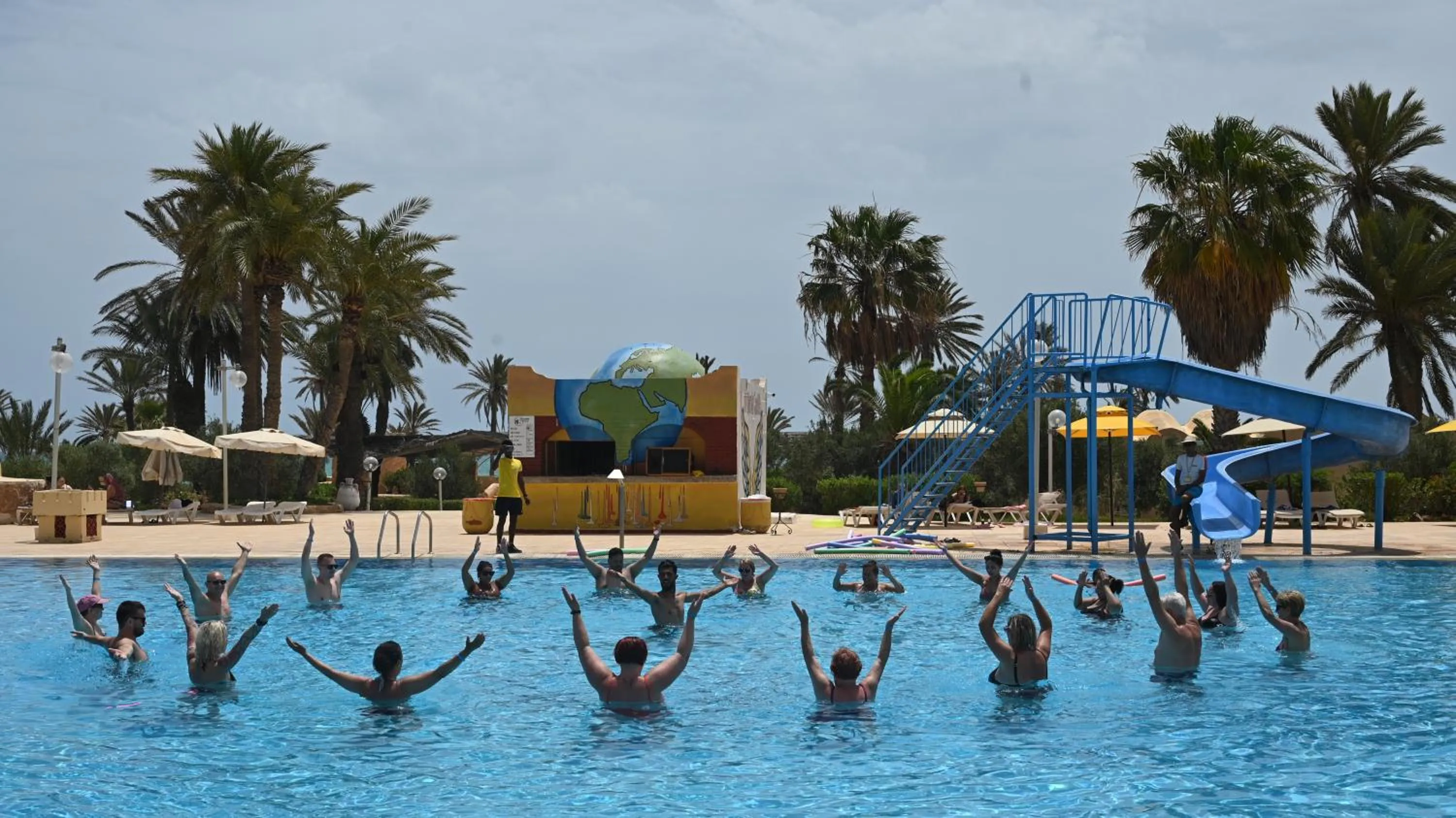 group of guests in Djerba Castille- Family Only