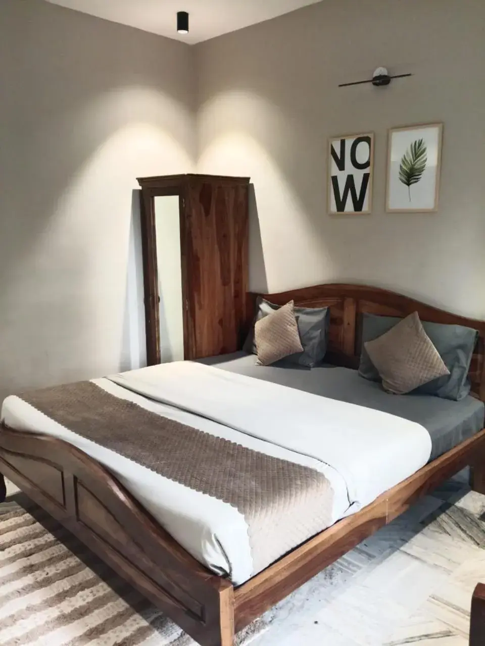 Bedroom, Bed in J Startup House, Jaipur - C Scheme Bedroom, Bed in J Startup House, Jaipur - C Scheme