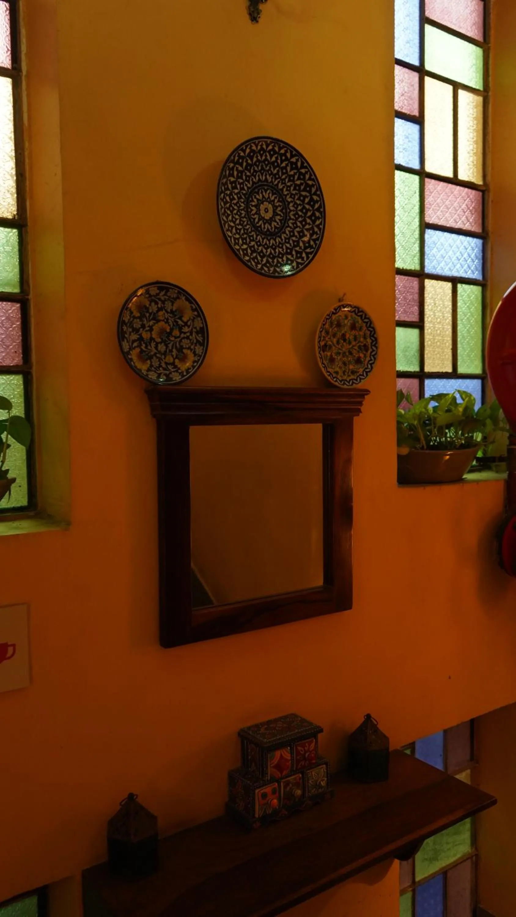 Decorative detail in J Startup House, Jaipur - C Scheme