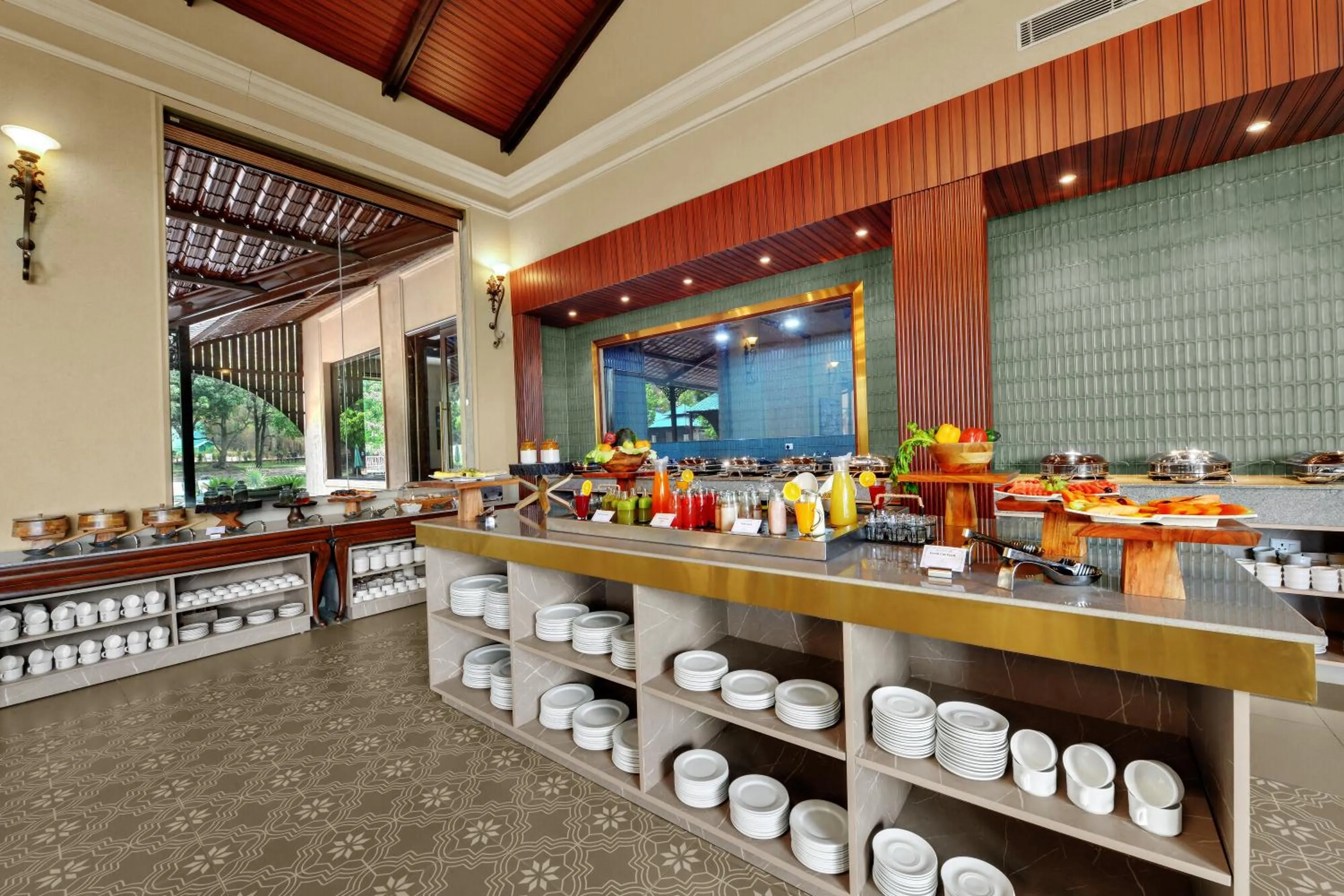 Restaurant/places to eat in Debu's The Fern Resort & Spa, Jim Corbett, Series by Marriott