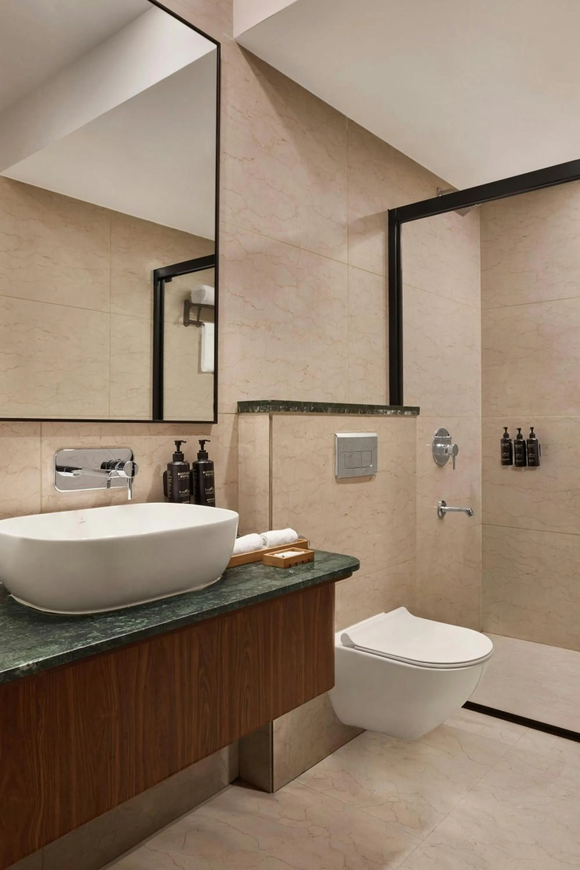 Bathroom in Debu's The Fern Resort & Spa, Jim Corbett, Series by Marriott