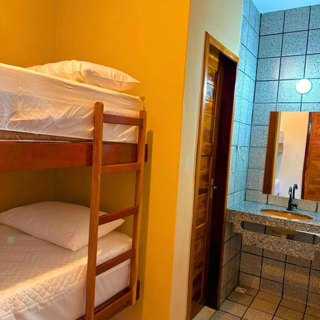 Bed in Pousada Brisa do Lago Camocim