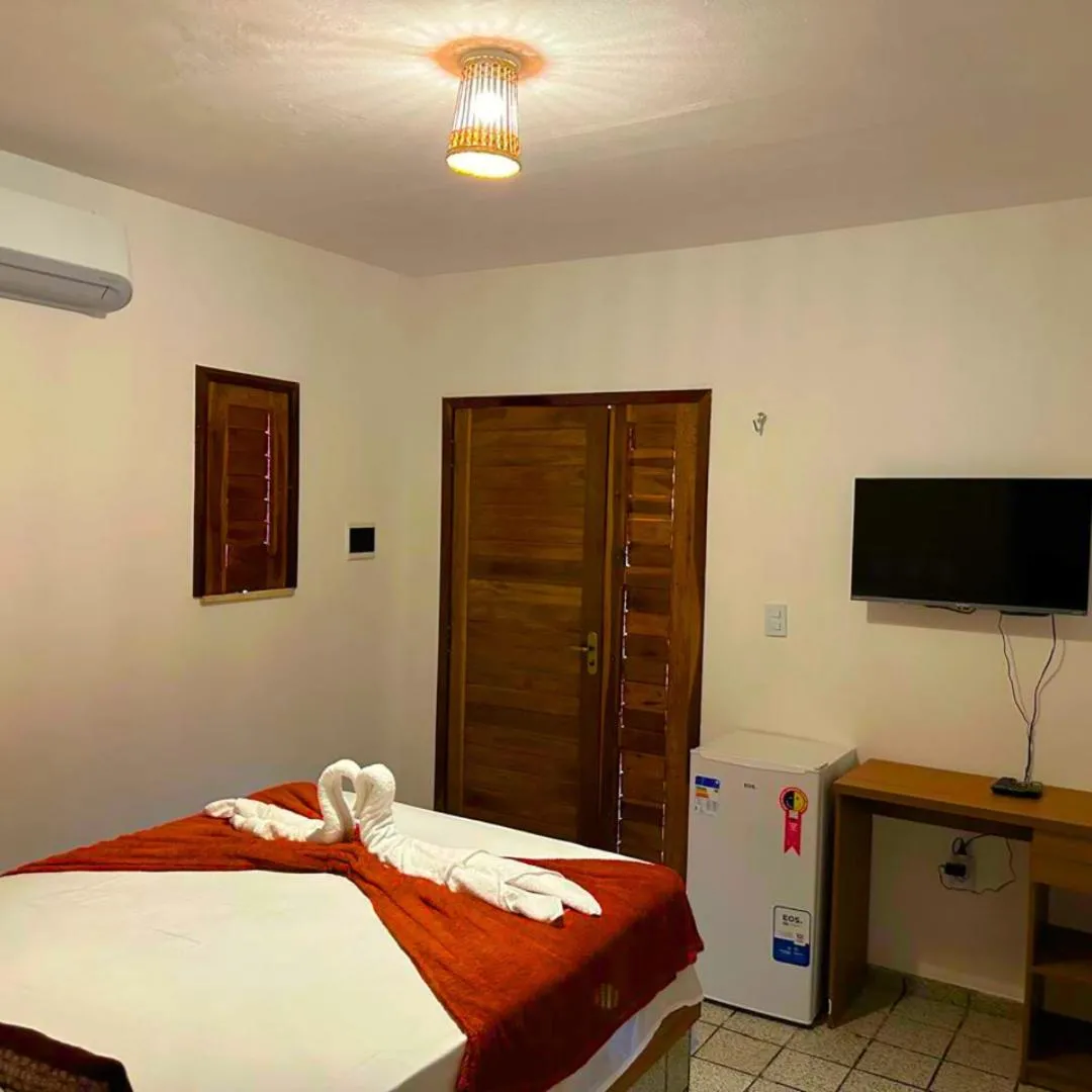 Bed in Pousada Brisa do Lago Camocim
