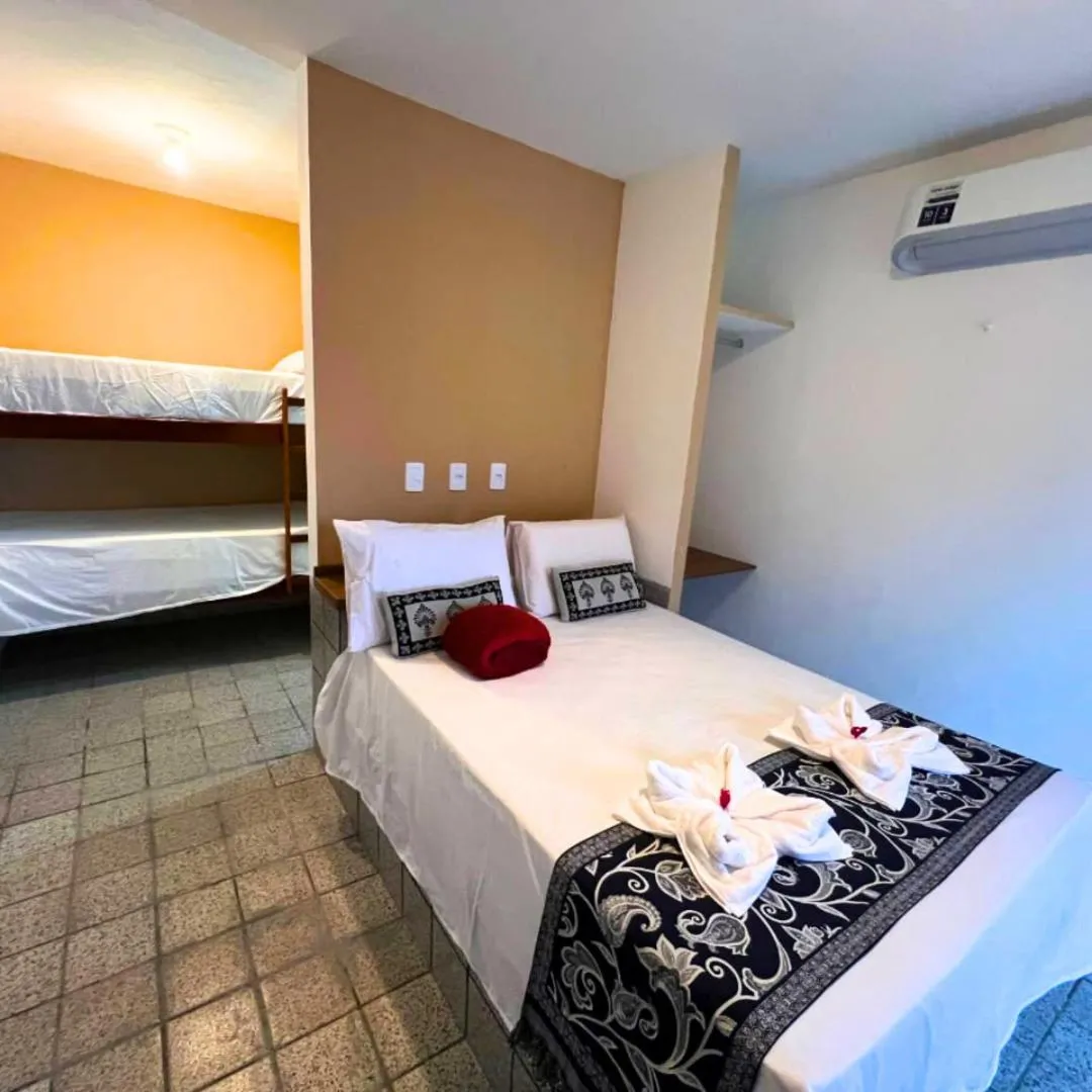 Bed in Pousada Brisa do Lago Camocim