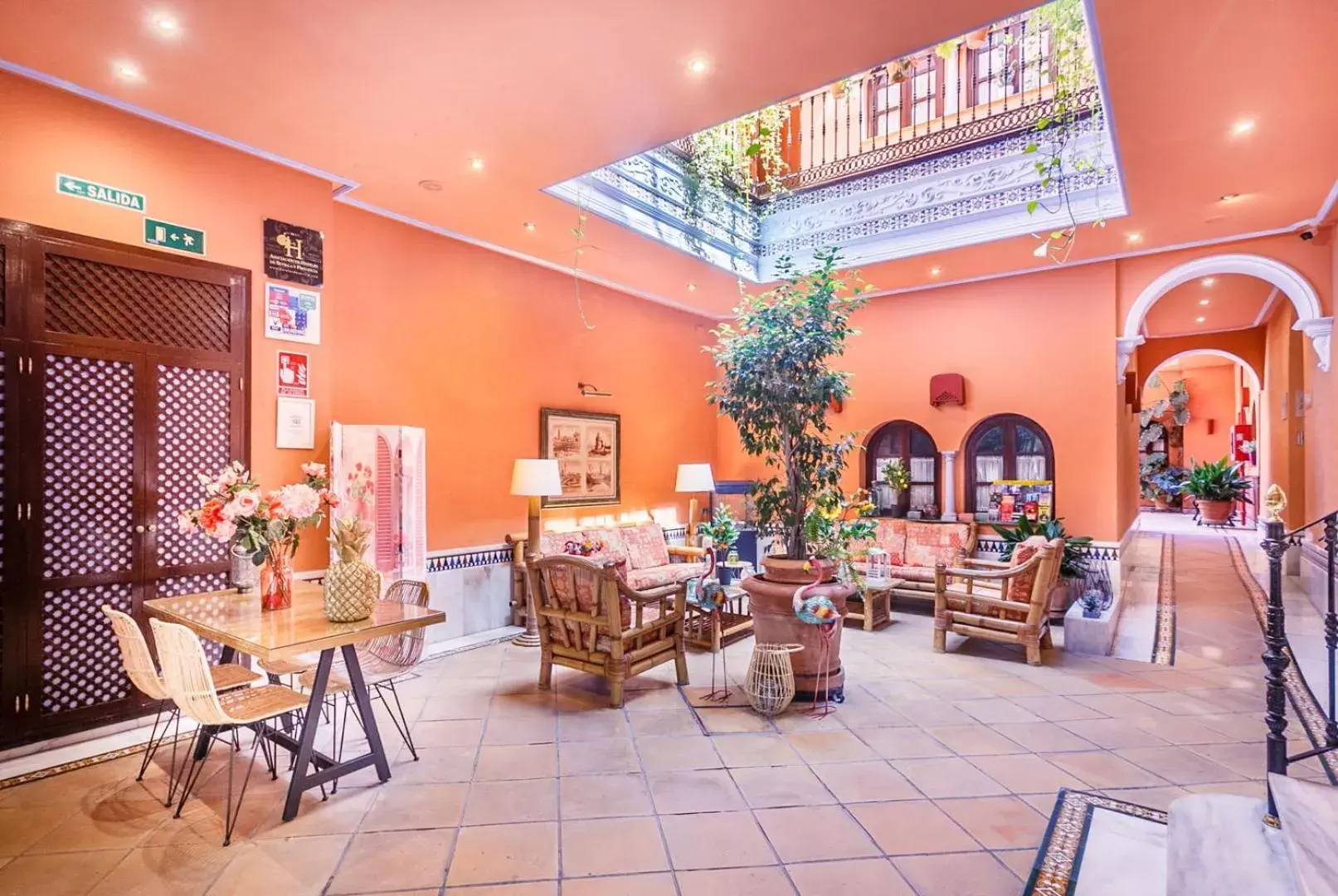 Lobby or reception in Patio de La Alameda Lobby or reception in Patio de La Alameda