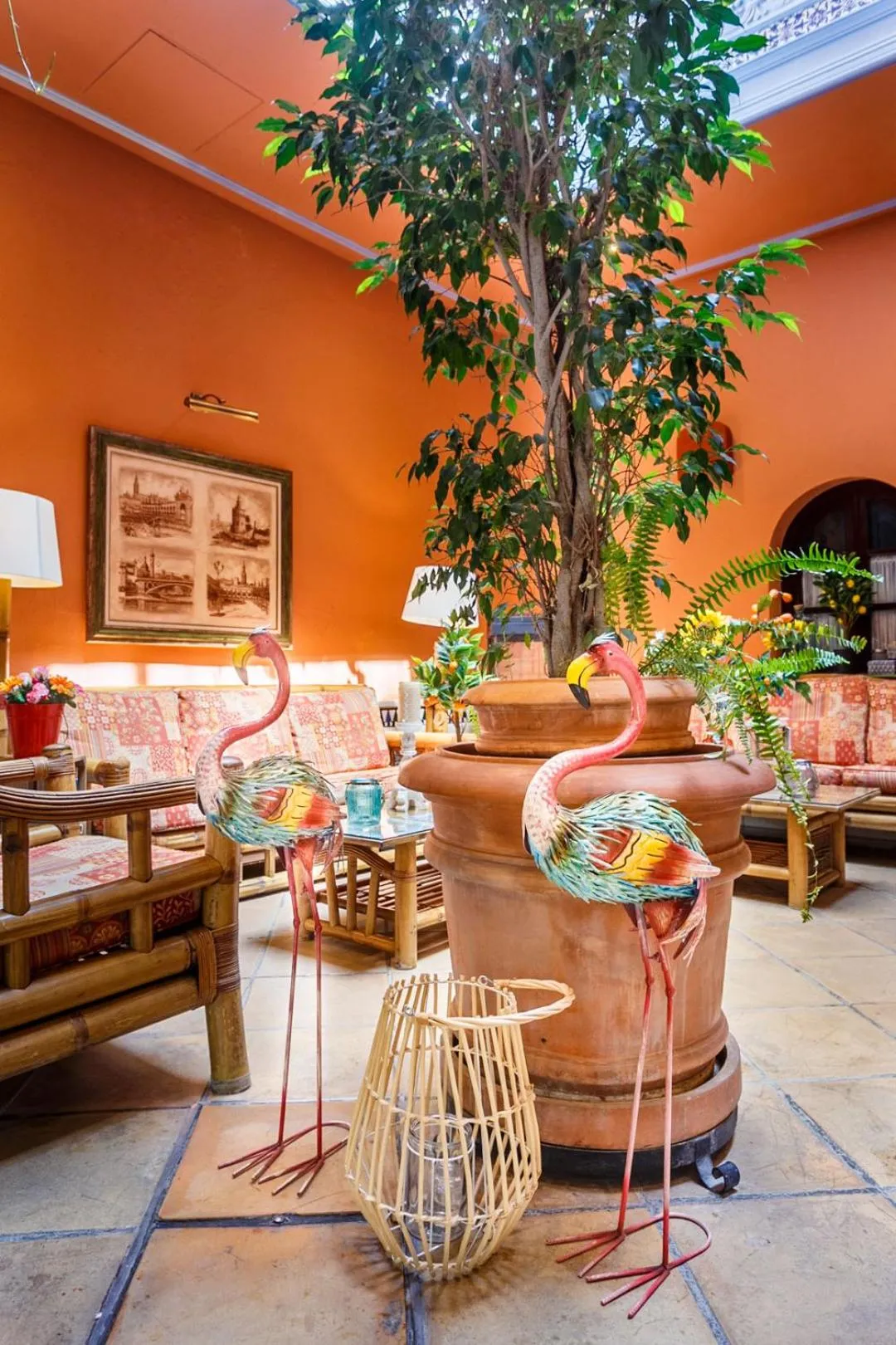 Lobby or reception in Patio de La Alameda