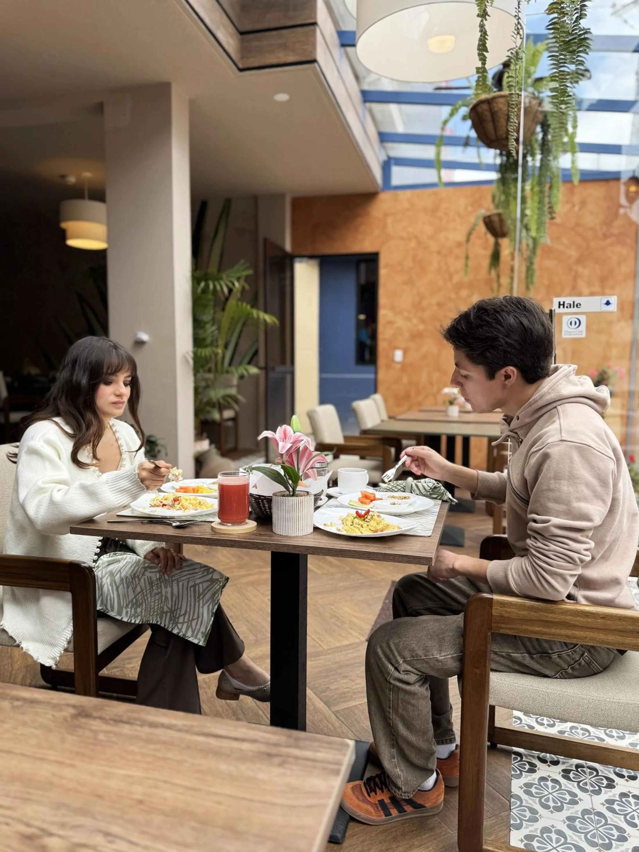 Breakfast in Hotel Casa Agave