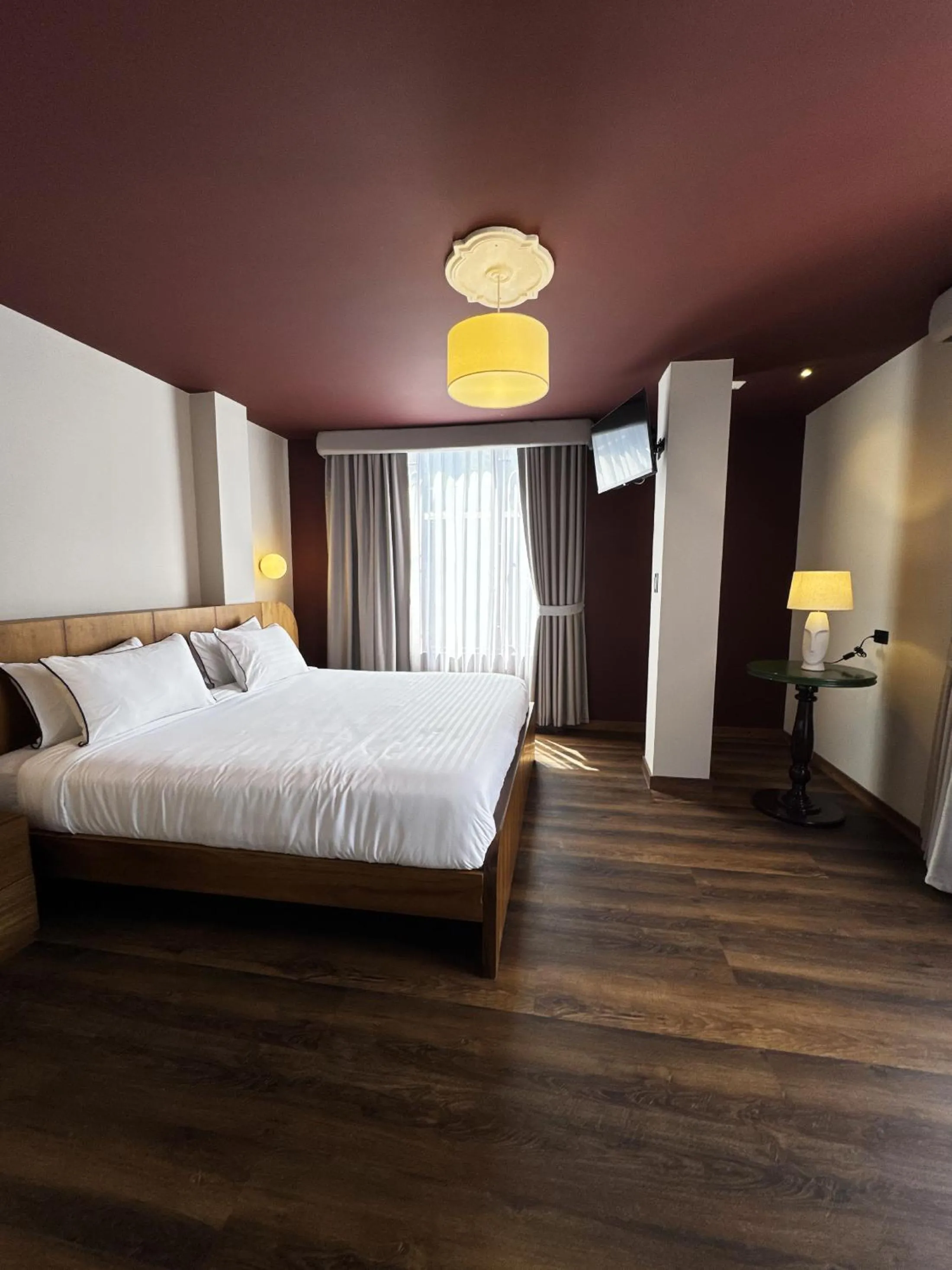 Bed in Hotel Casa Agave