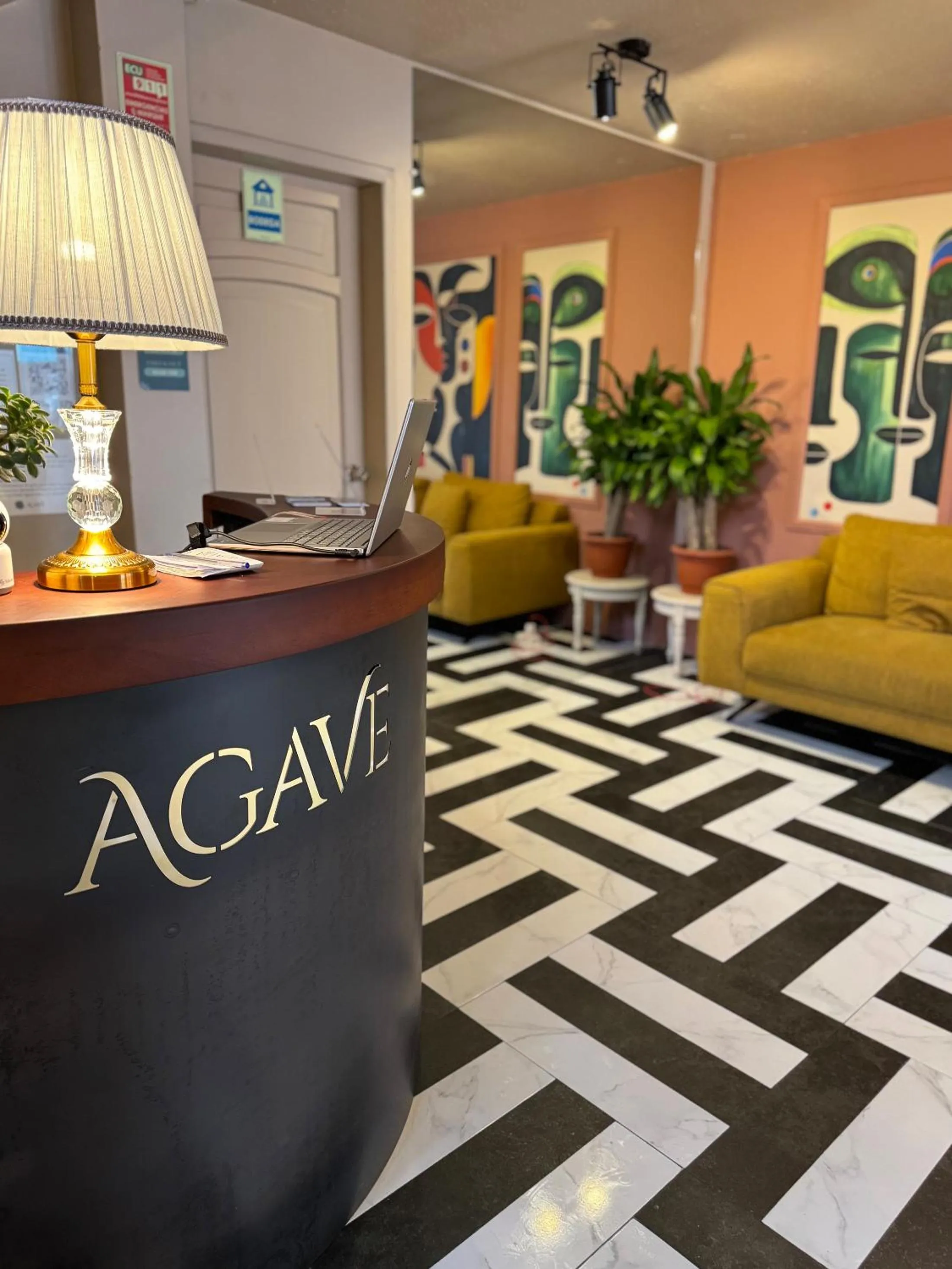 Lobby or reception in Hotel Casa Agave