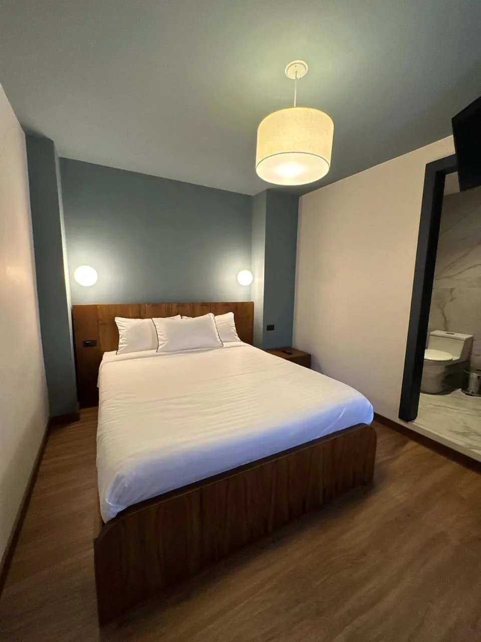 Bed in Hotel Casa Agave