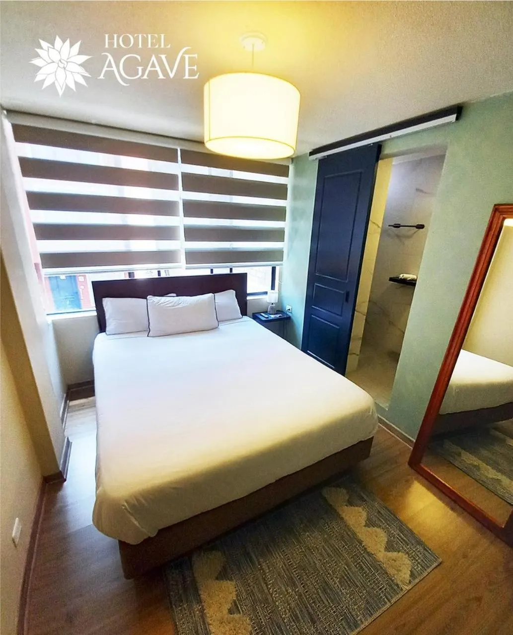 Bed in Hotel Casa Agave