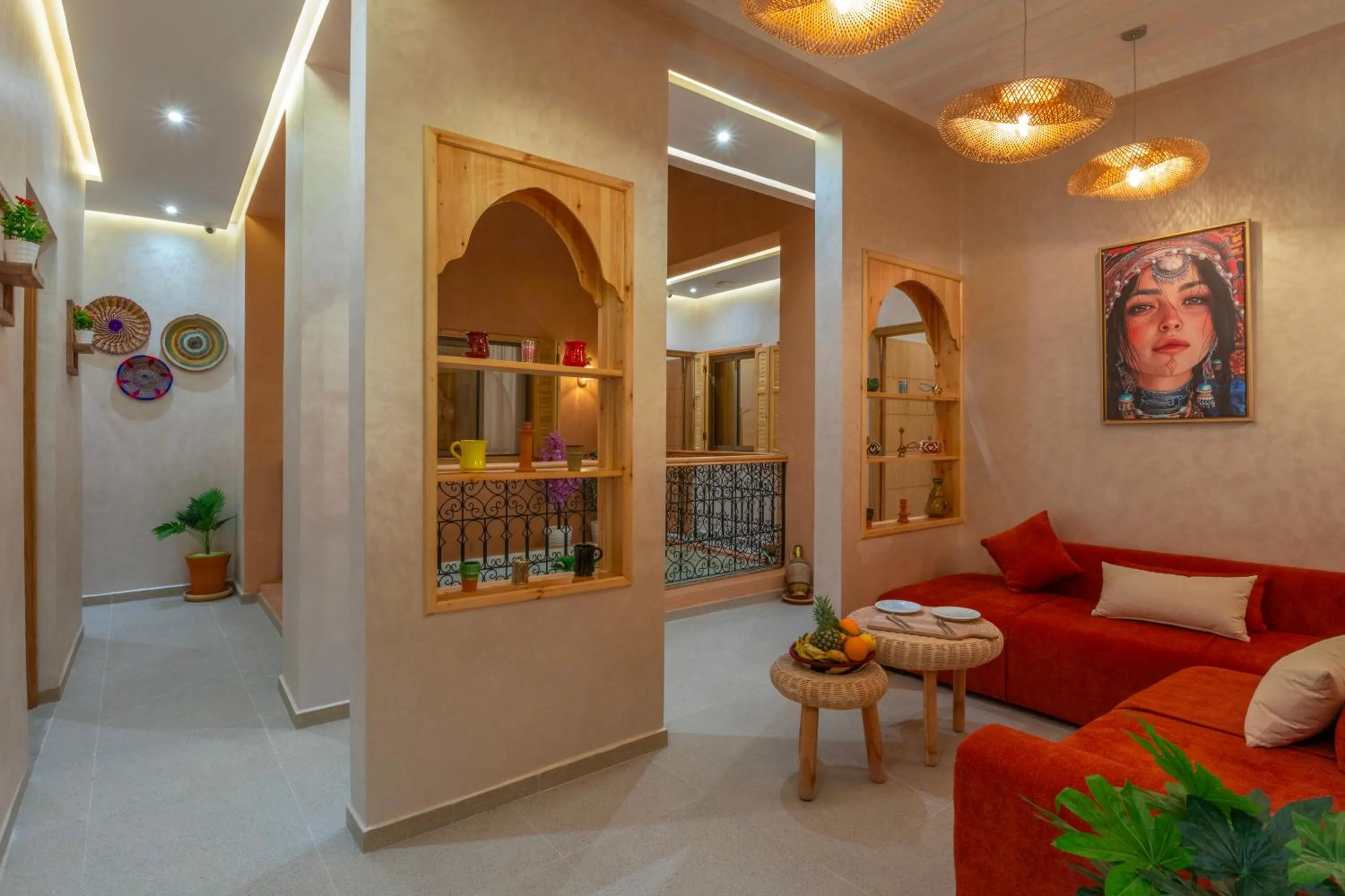 Communal lounge/ TV room in ALKHAYMA Medina