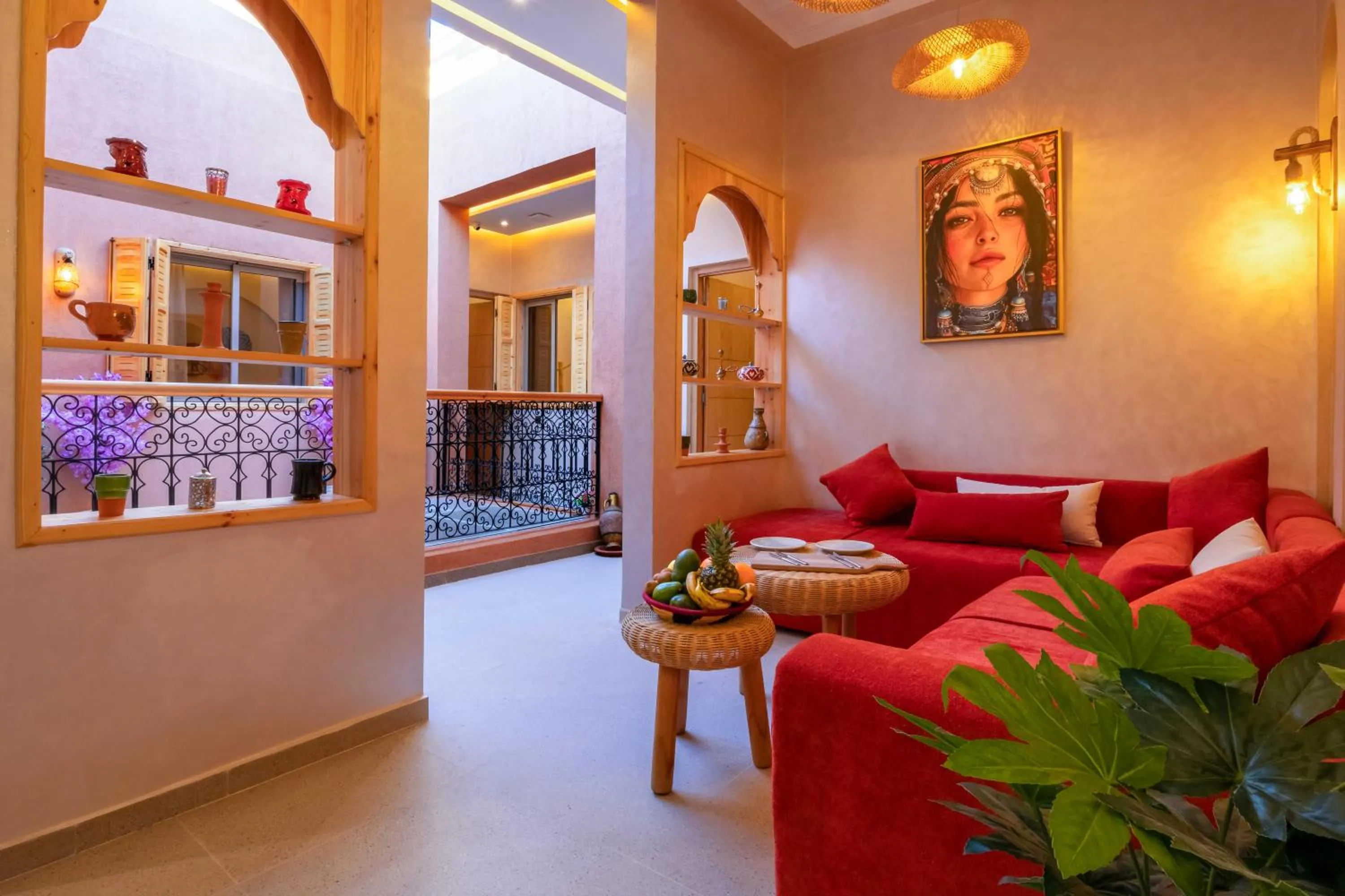 Communal lounge/ TV room in ALKHAYMA Medina