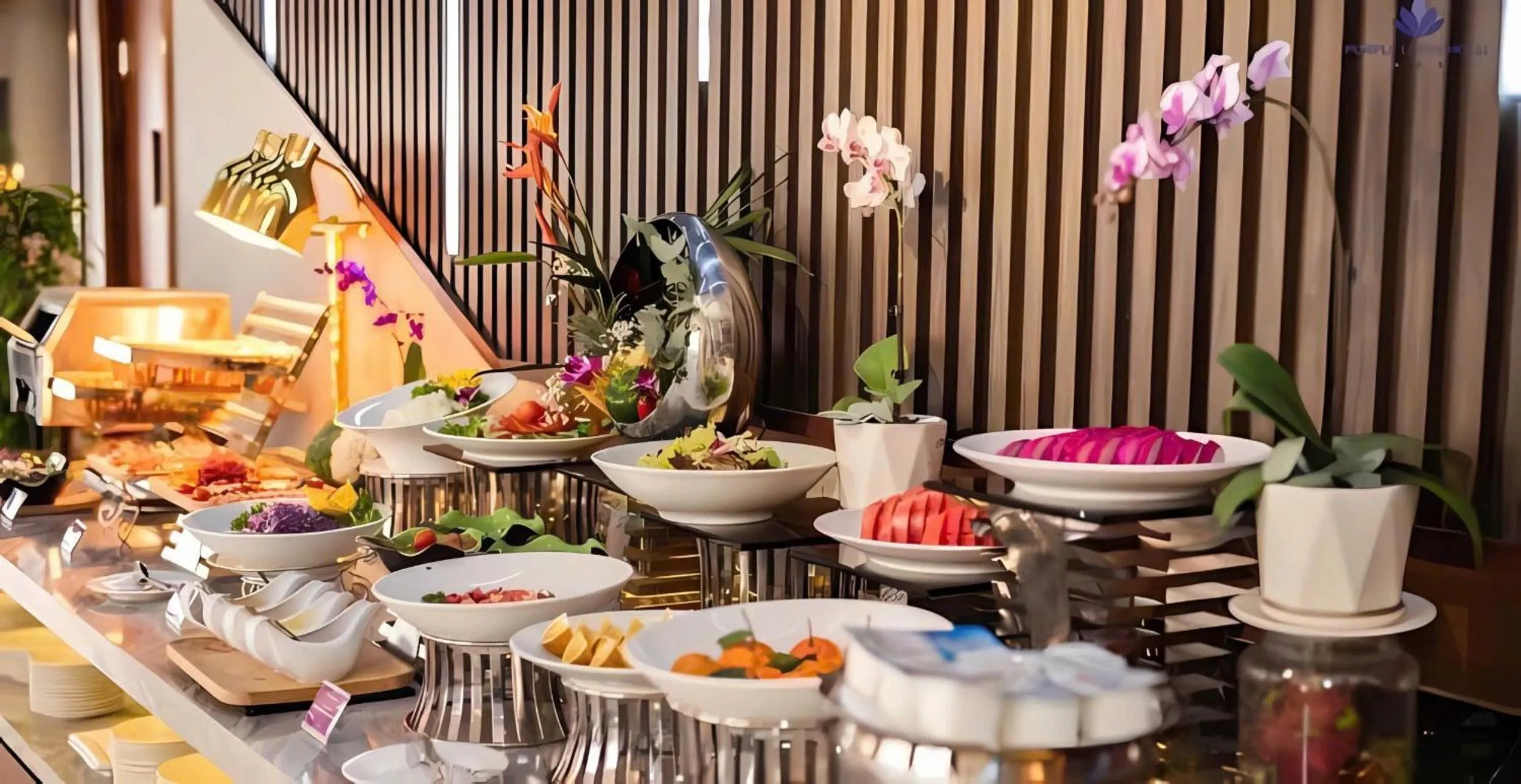 Buffet breakfast in Sapa Florence Hotel