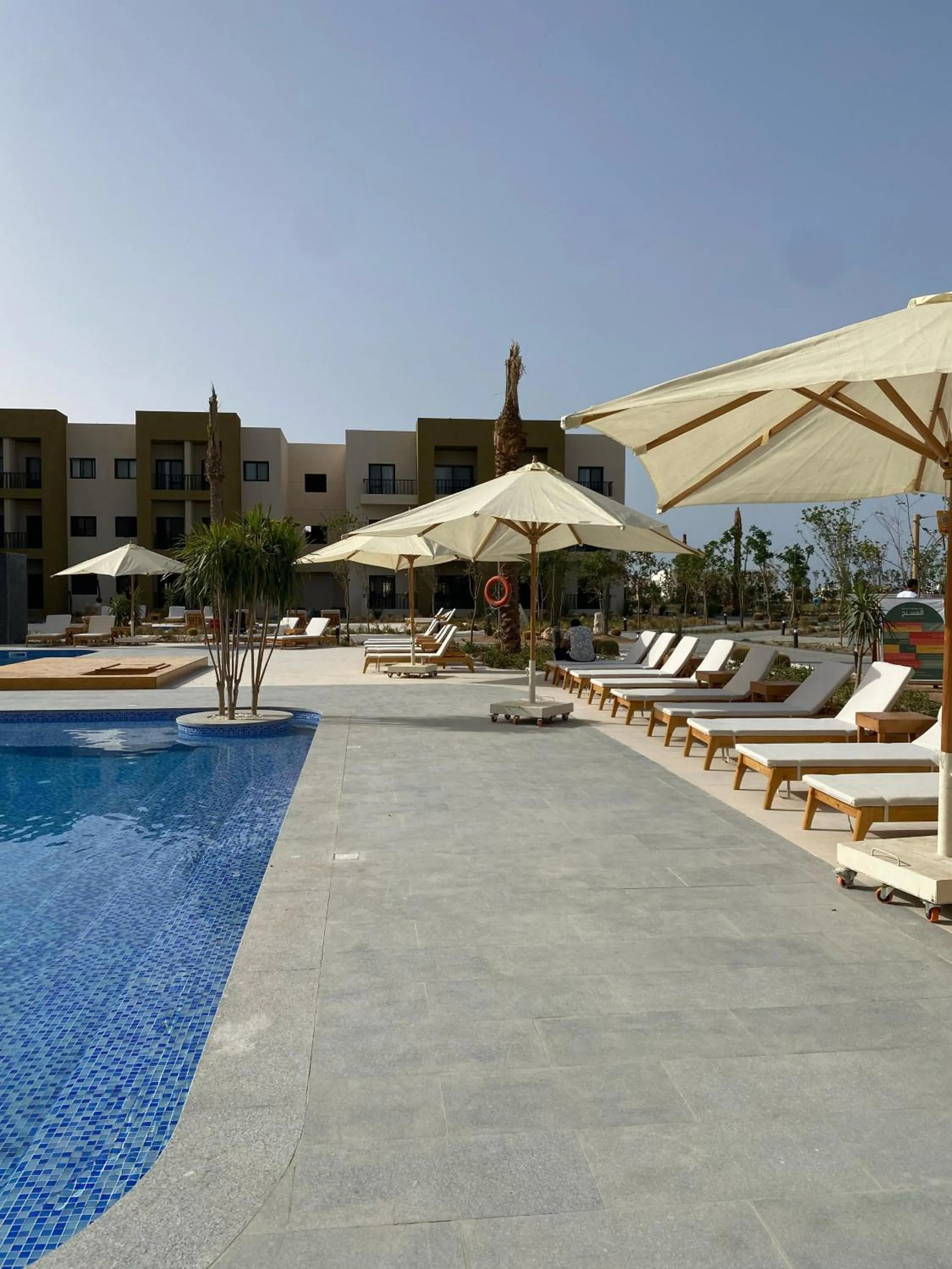 Swimming pool in The Kaktus Somabay