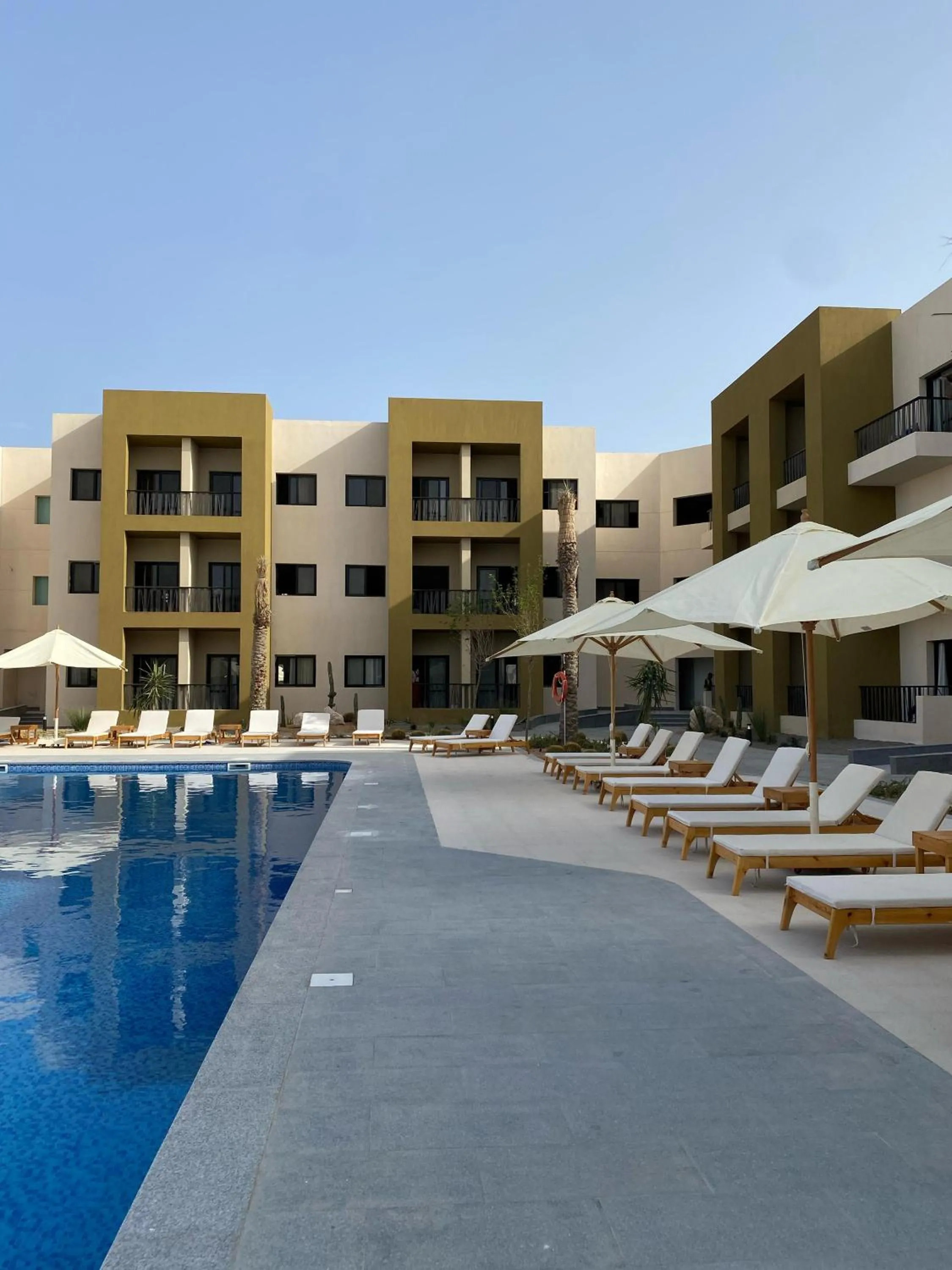 Swimming pool in The Kaktus Somabay