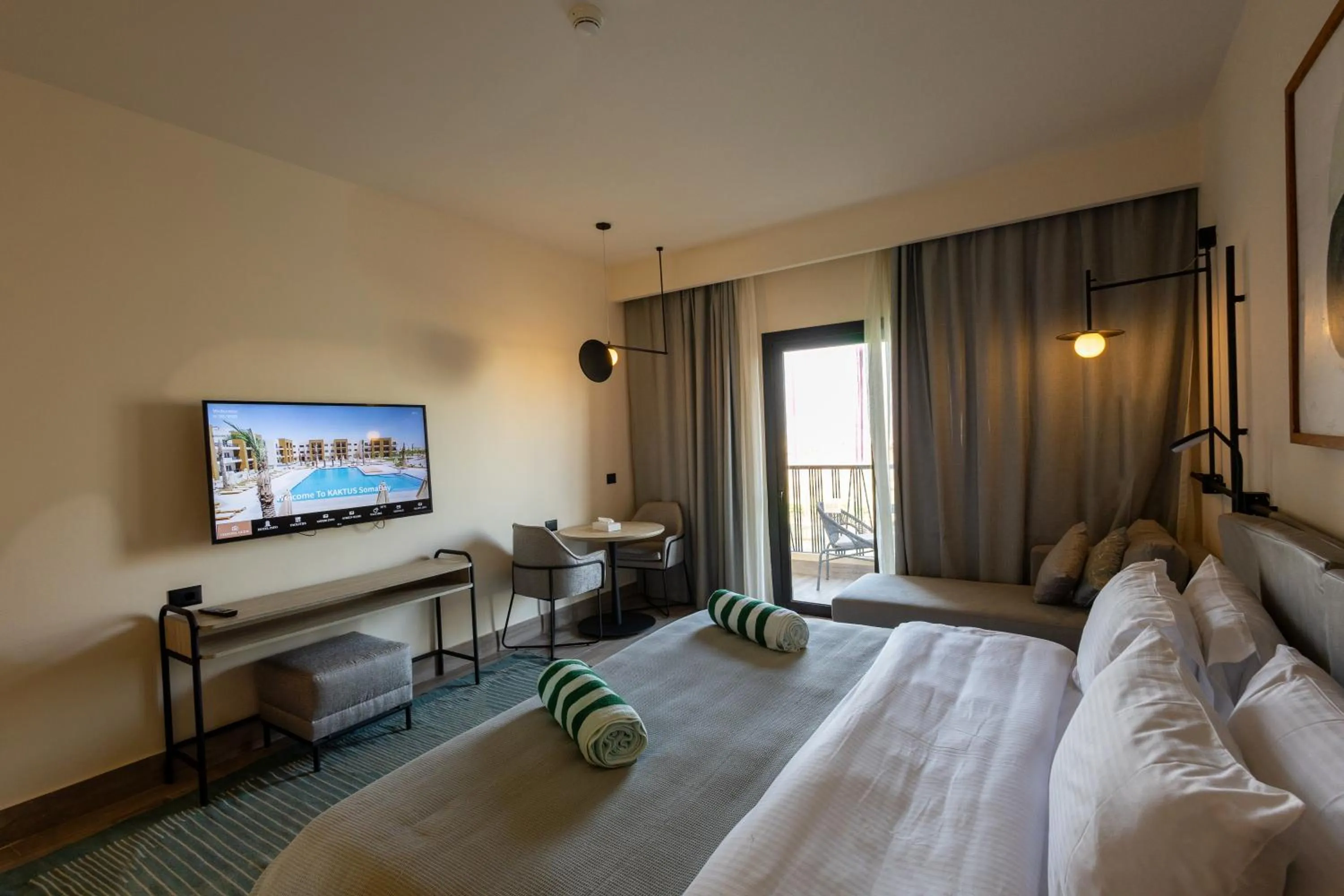 Bed in The Kaktus Somabay