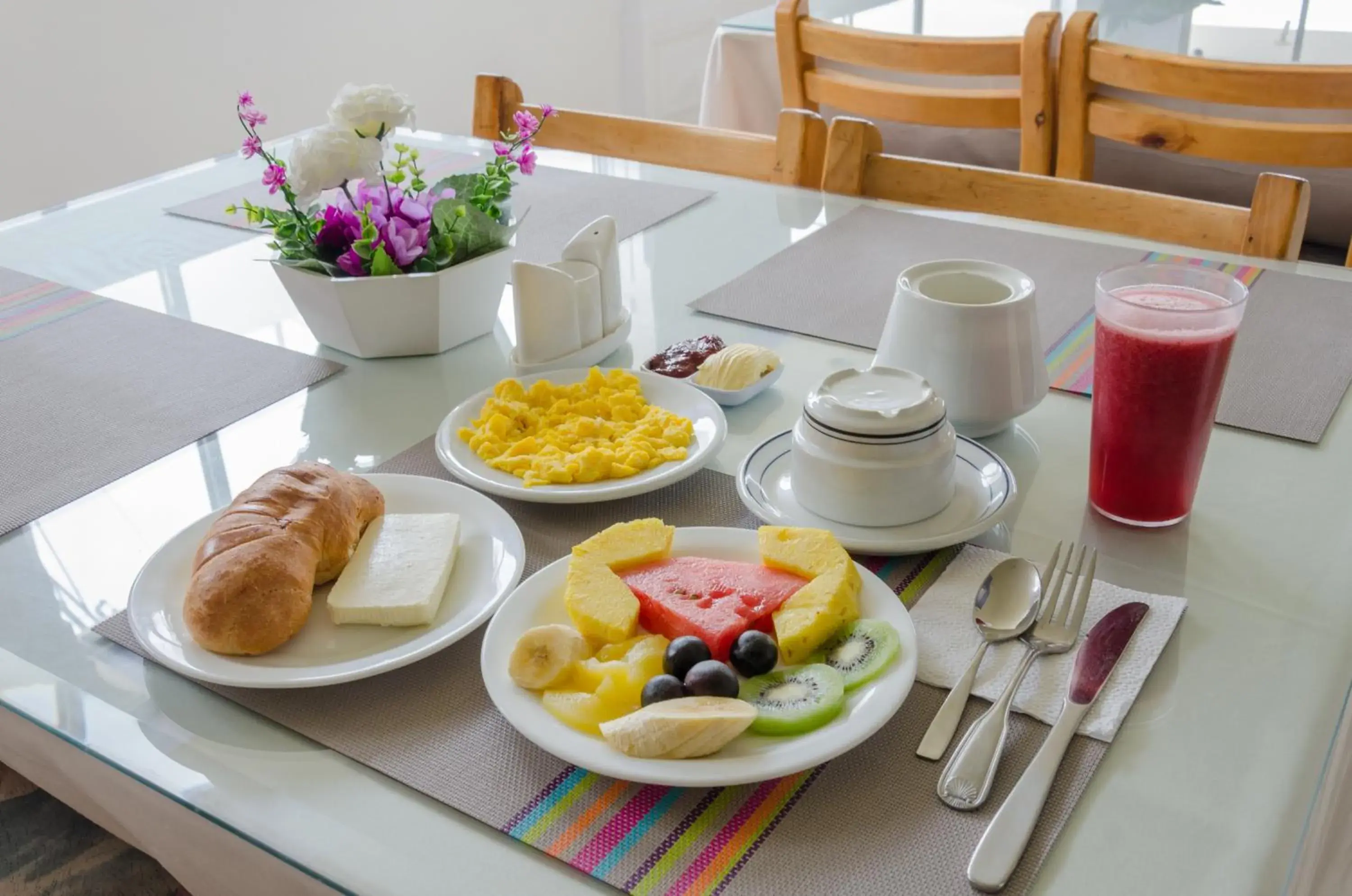 Breakfast in Hotel El Altar Breakfast in Hotel El Altar