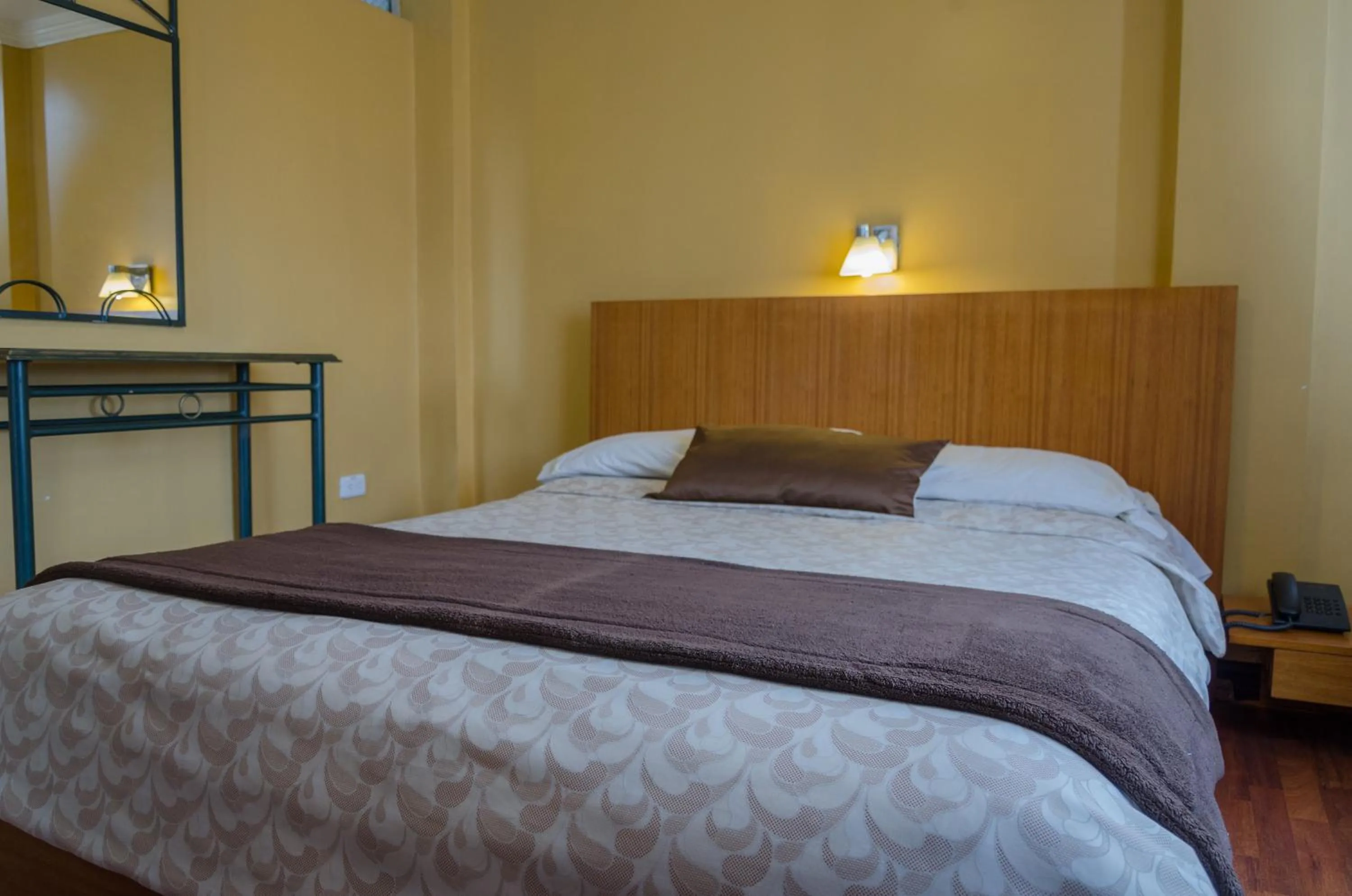 Bed in Hotel El Altar