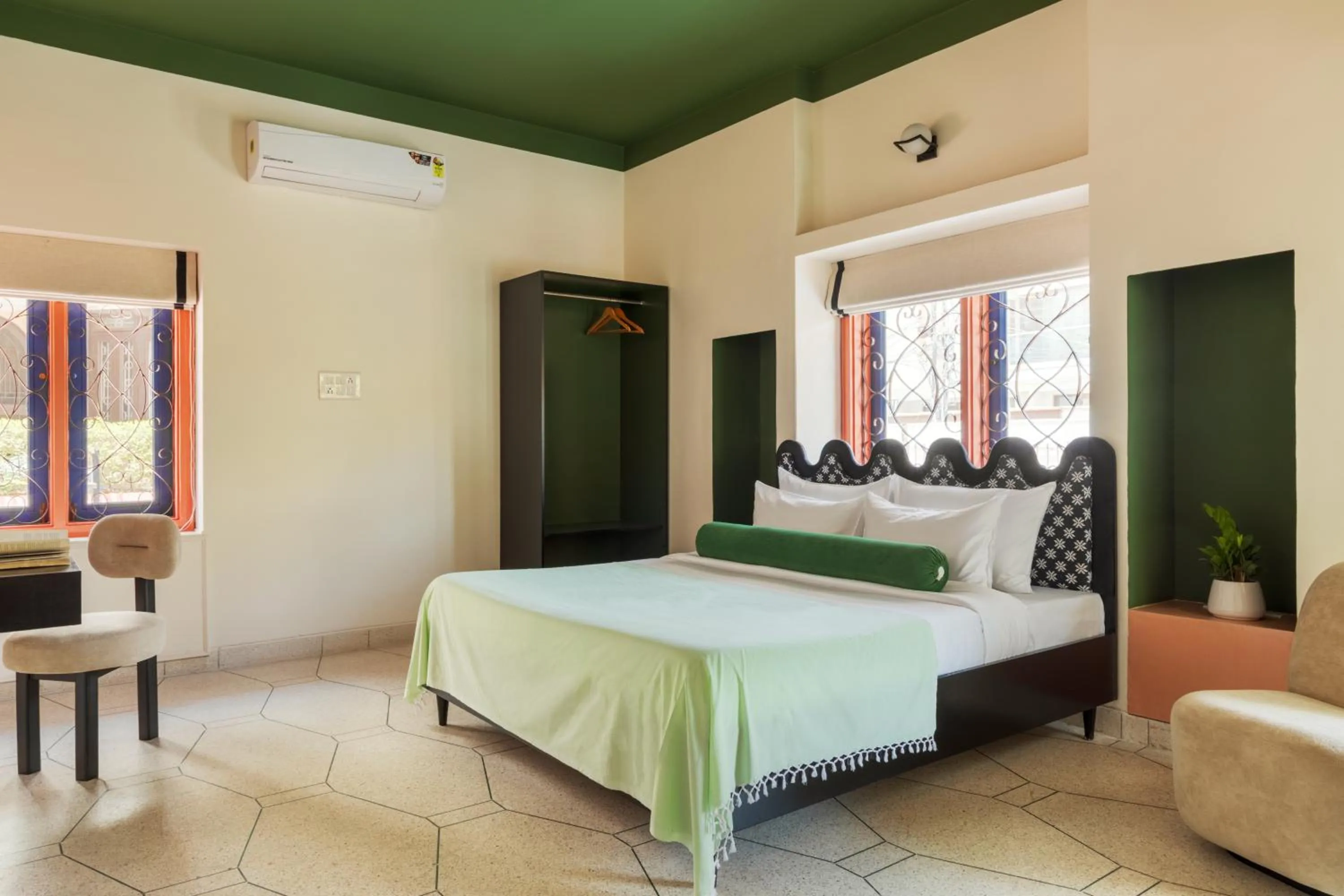 Bed in Namli Haus, Jaipur