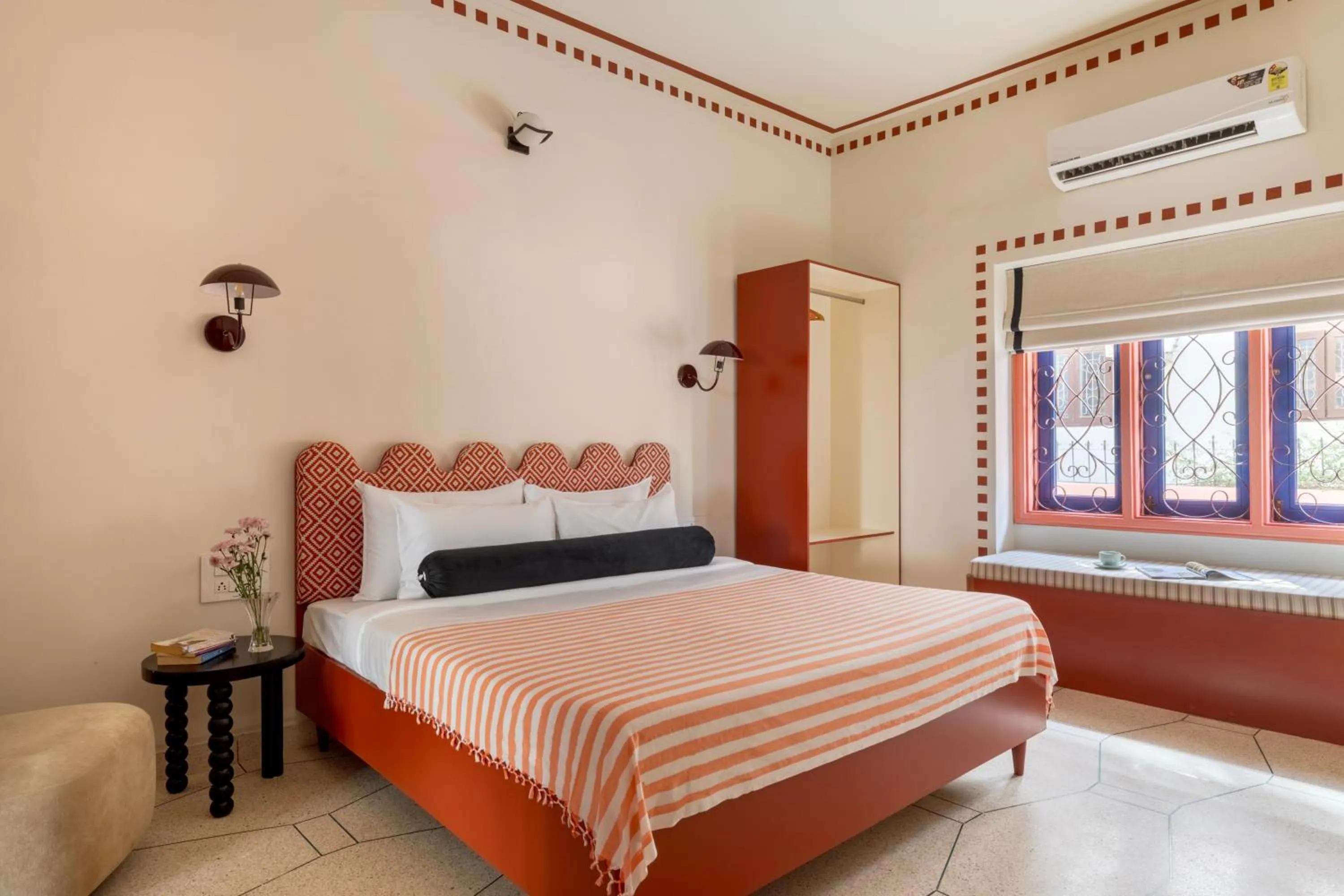 Bed in Namli Haus, Jaipur