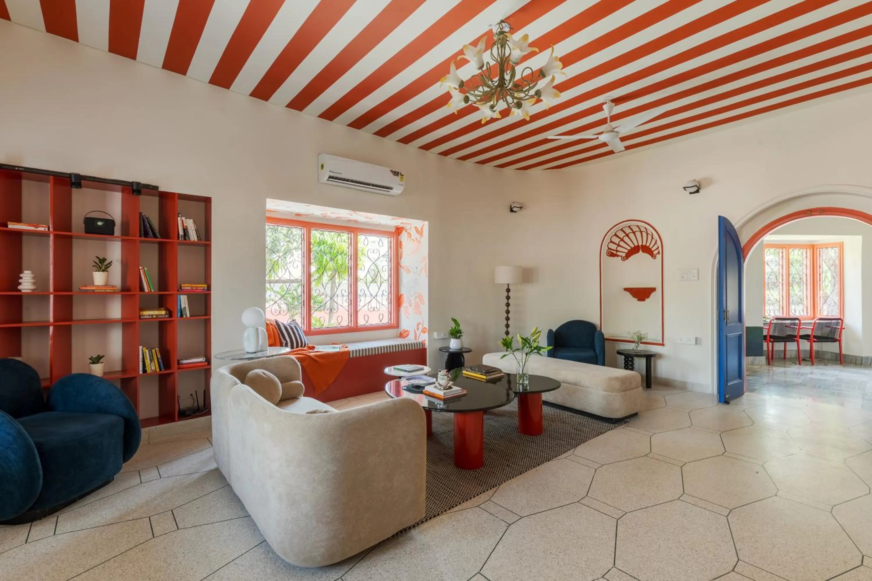 Living room in Namli Haus, Jaipur