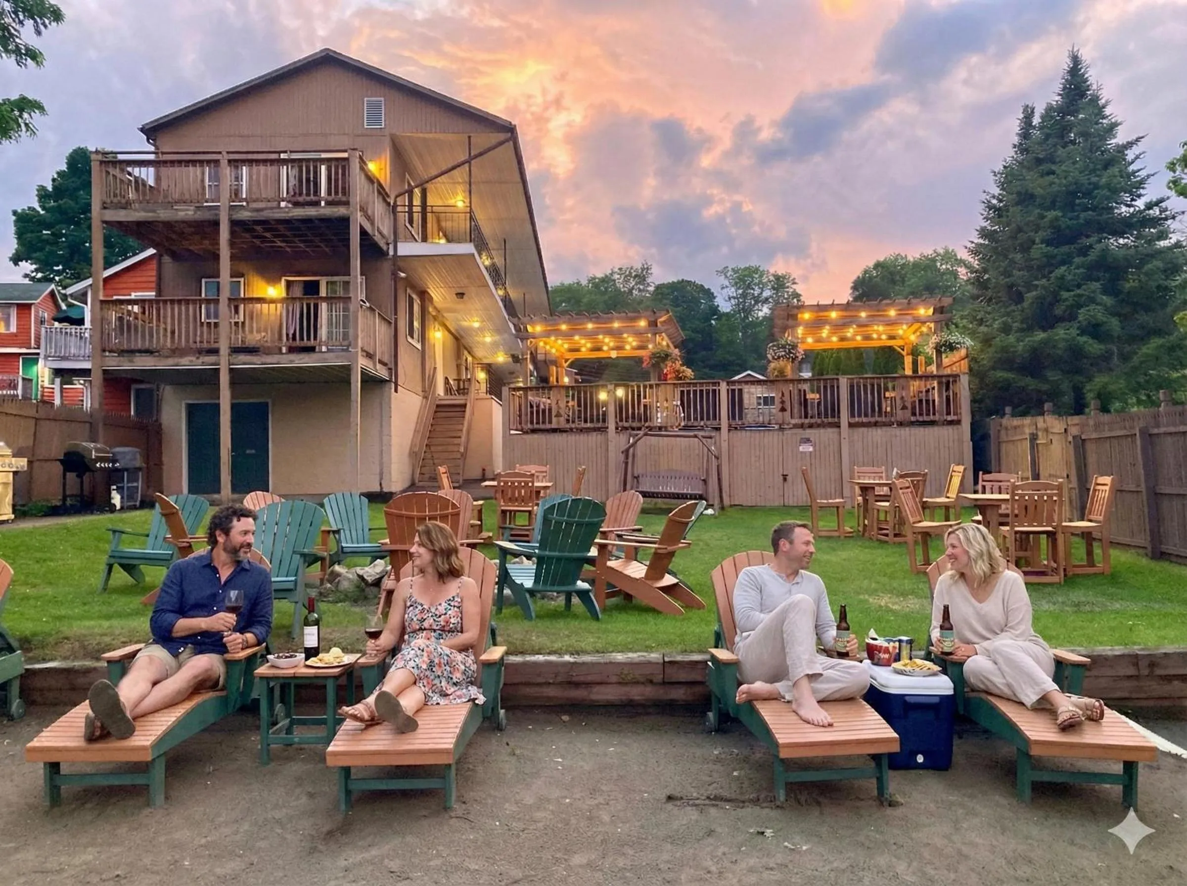 The Sundowner on Lake George