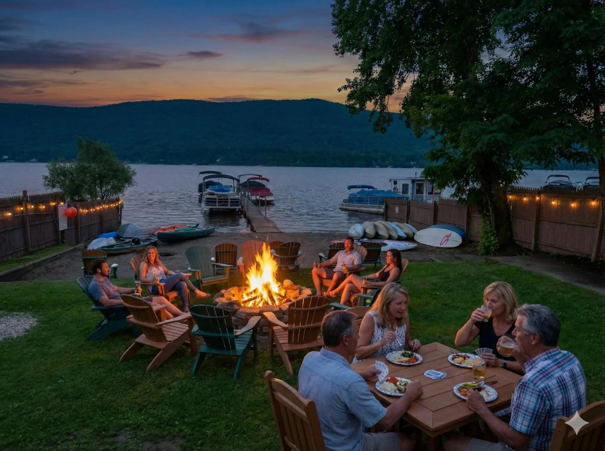 The Sundowner on Lake George