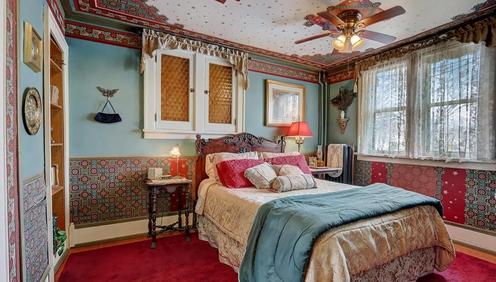 Bedroom, Bed in Schuster Mansion Bed & Breakfast