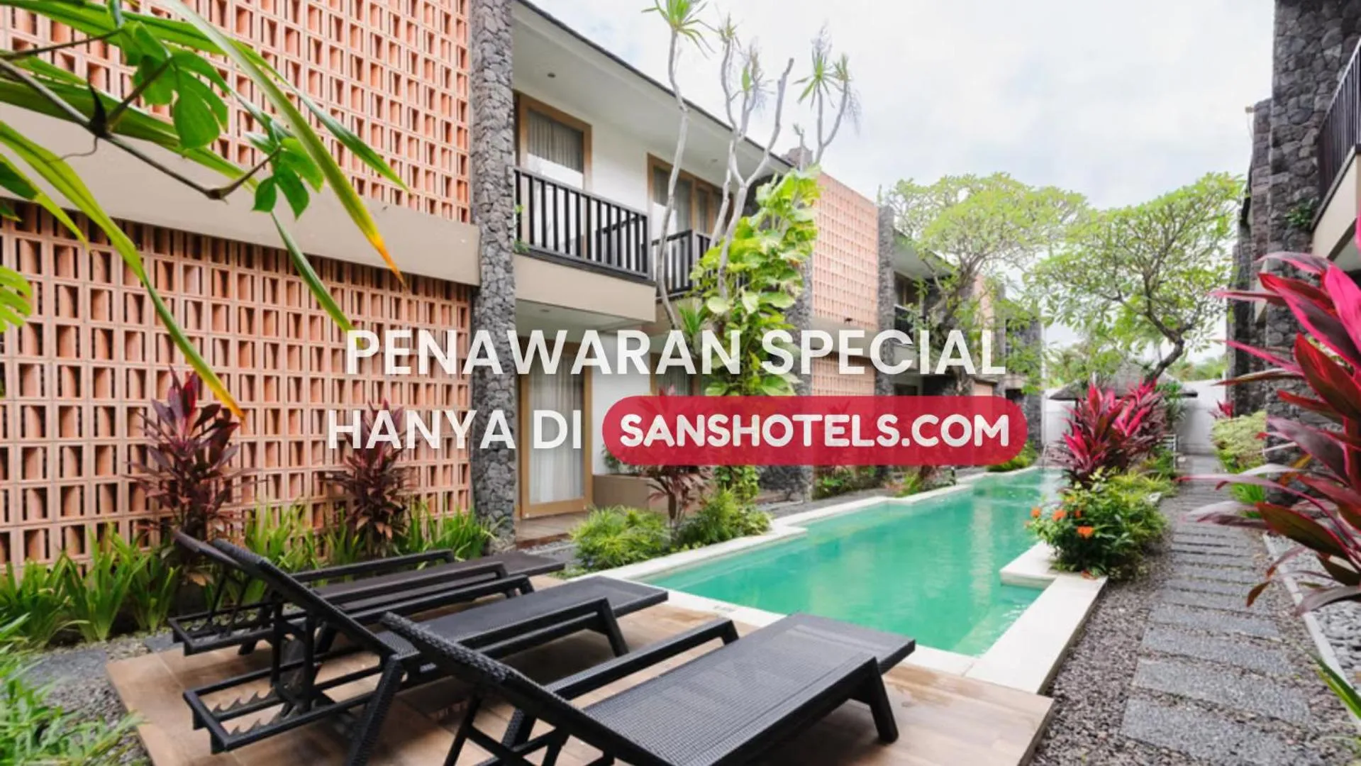 Property building in Sans Vibes Astana Residence Seminyak