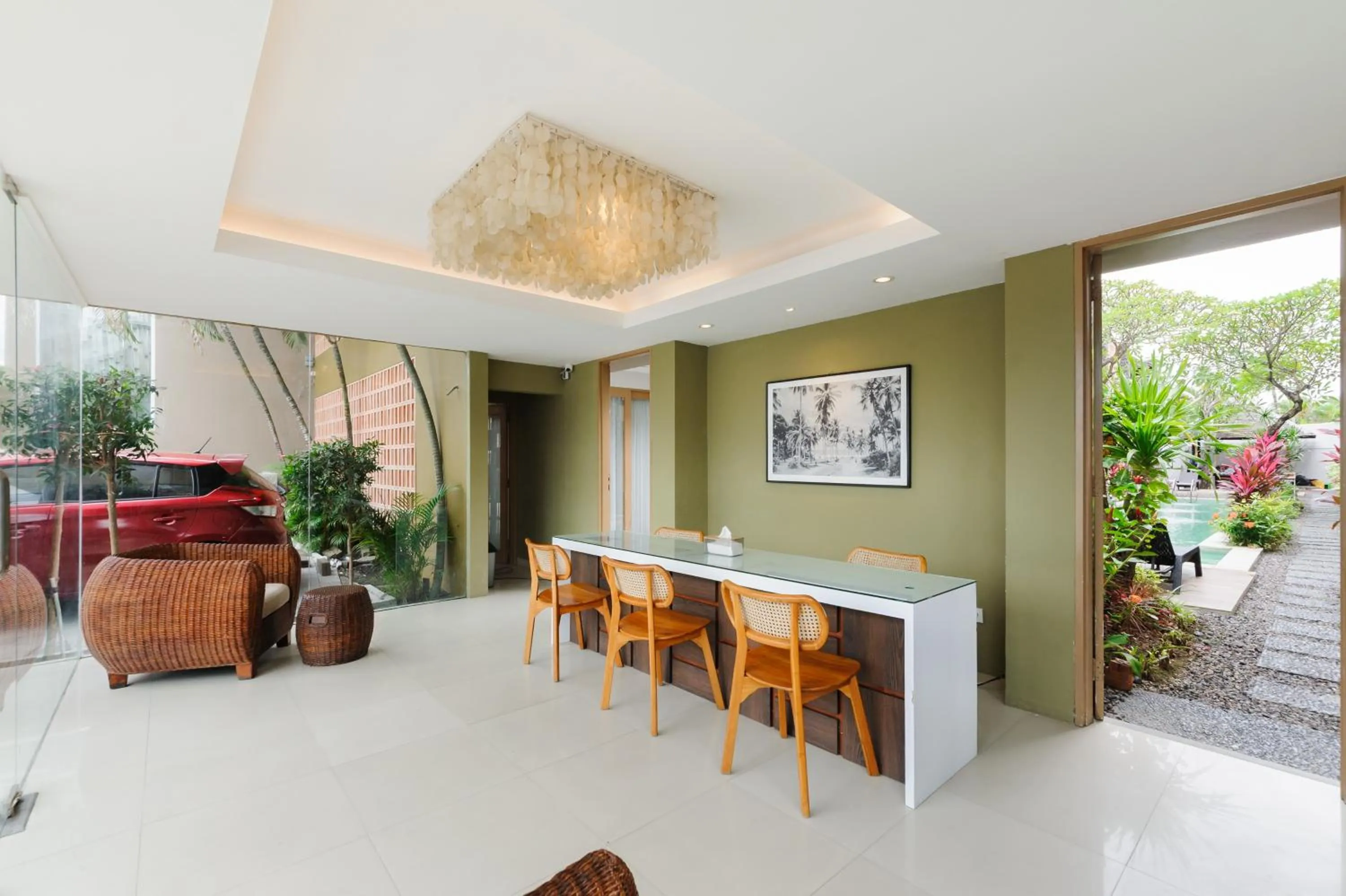 Lobby or reception in Tan's Astana Villa's by The Lavana