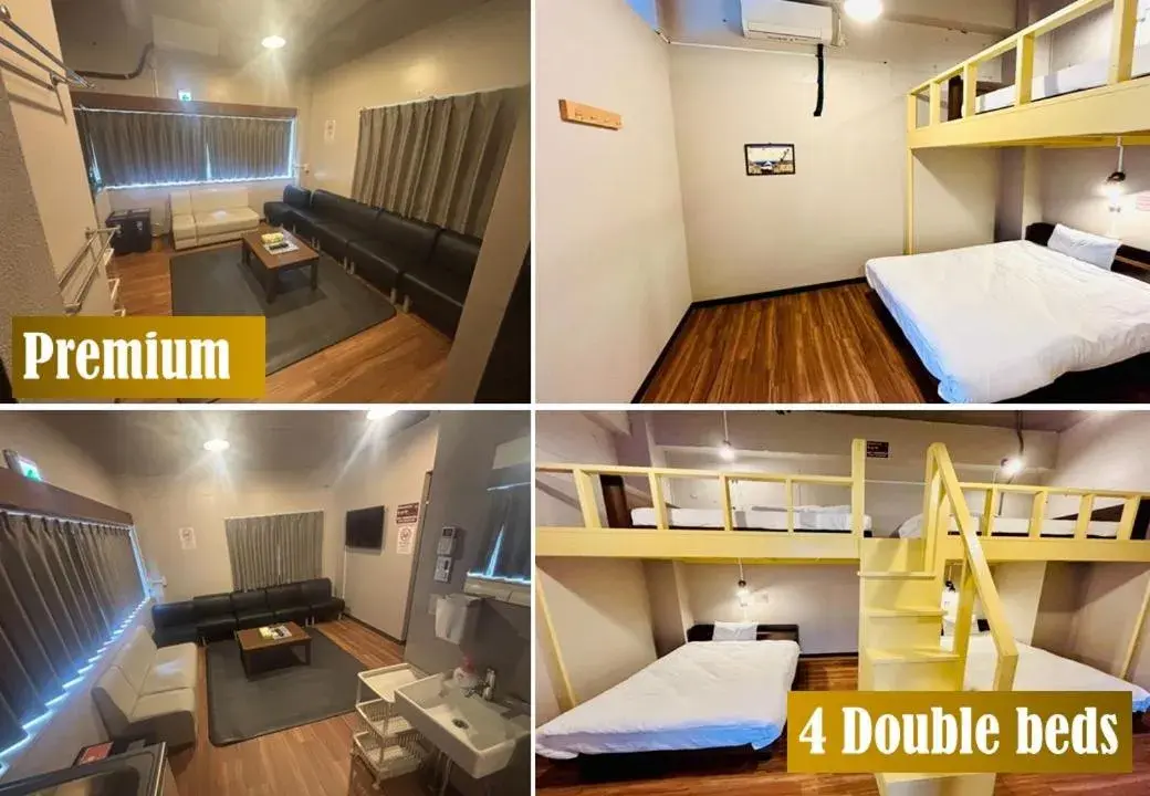 Premium Quadruple Room in Hinode Kagurazakaekimae Hotel Premium Quadruple Room in Hinode Kagurazakaekimae Hotel