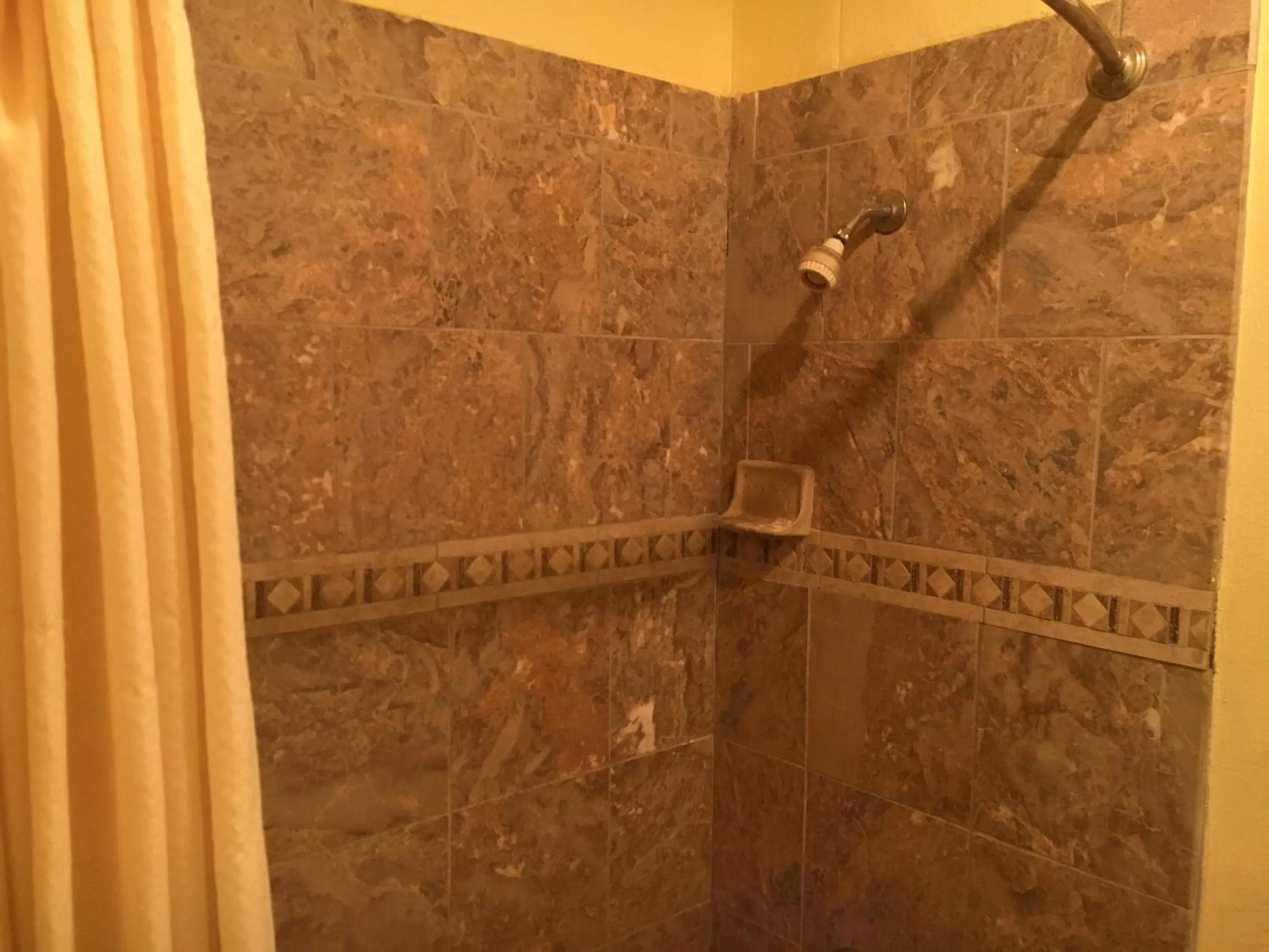 Shower in Executive Inn Odessa