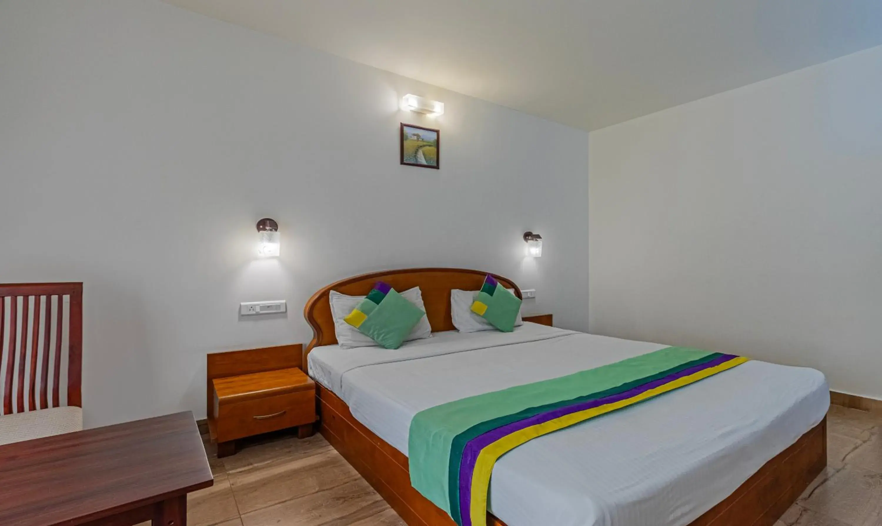 Bedroom, Bed in Treebo Sadhoo Heritage Bedroom, Bed in Treebo Sadhoo Heritage