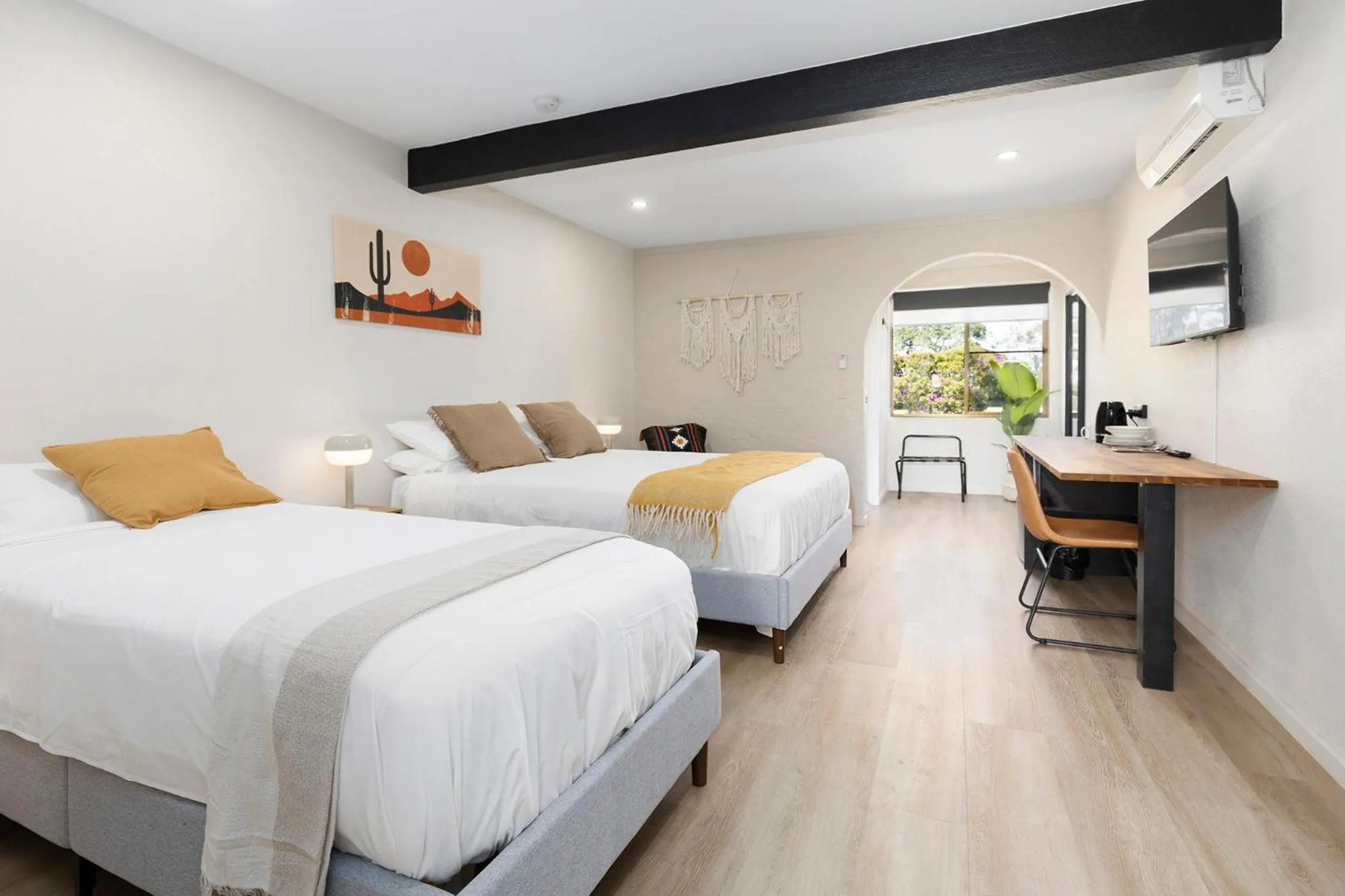 Bed in Hacienda Nambucca